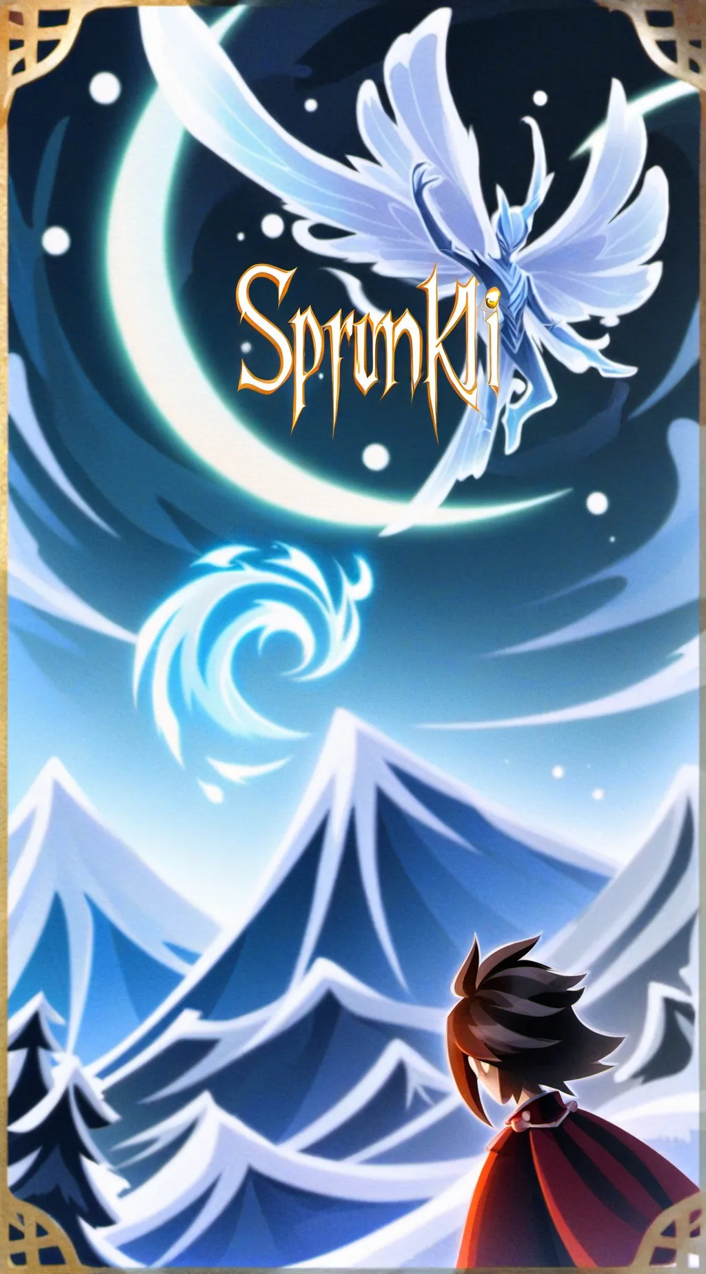 ai character: SPRUNKI PARTY! background