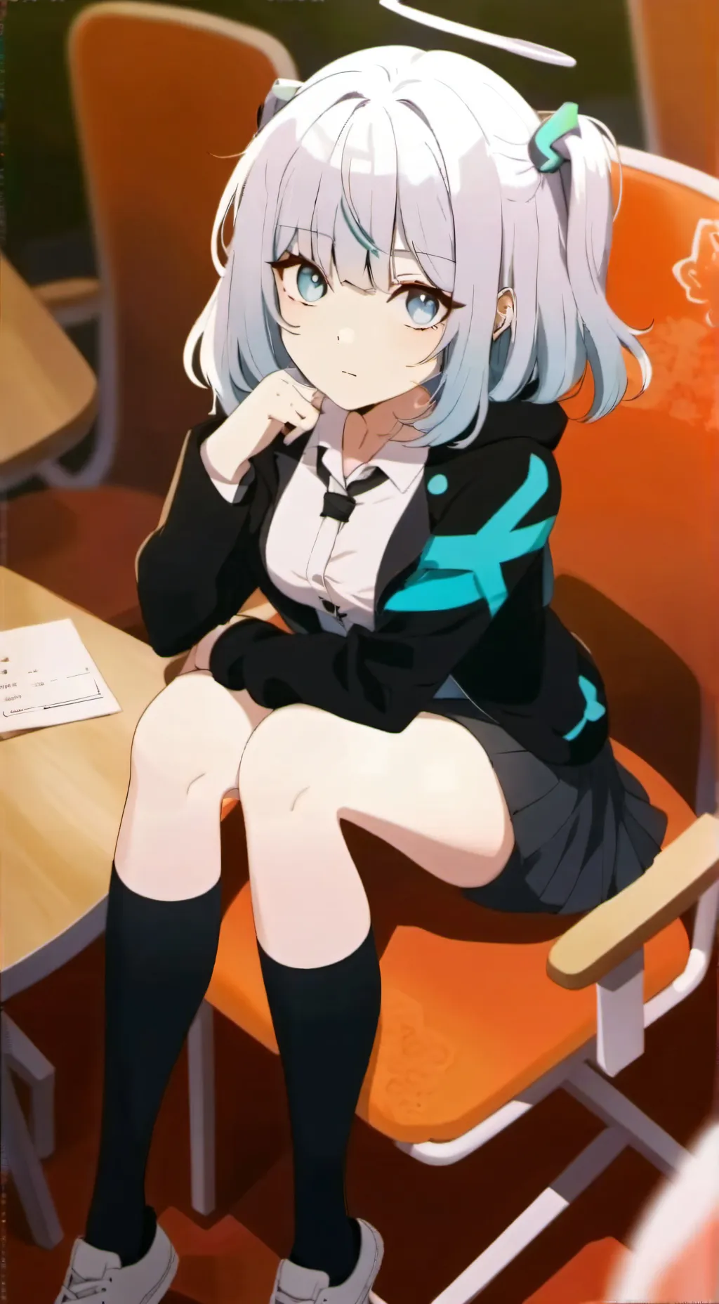 ai character: Bell background