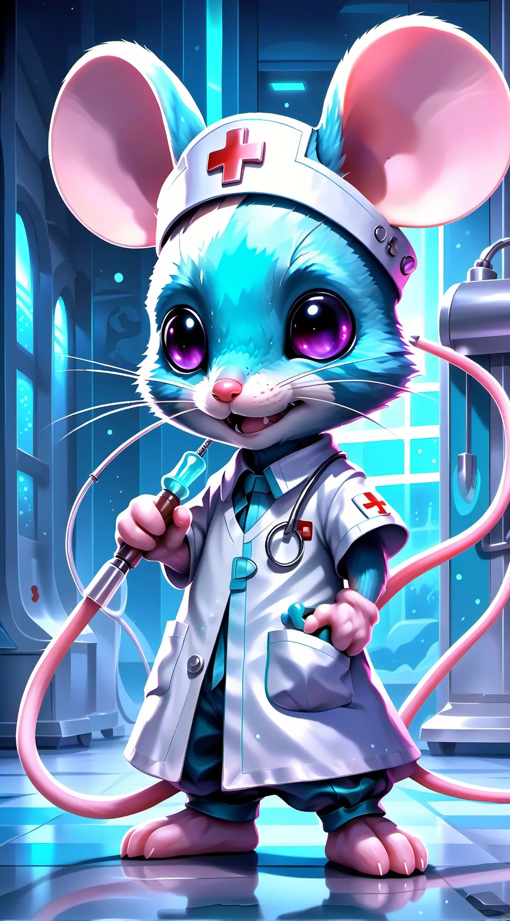 ai character: terrible mouse background