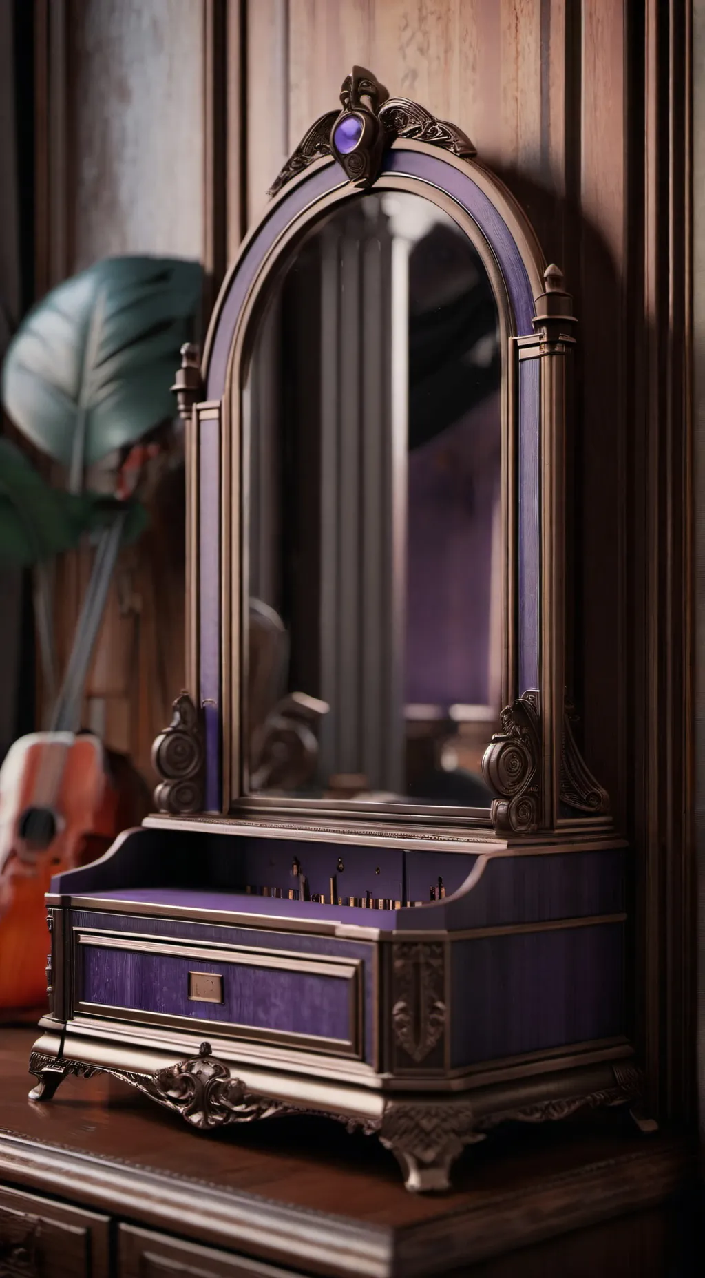 ai character: BOXY X GLISTENNNNN background