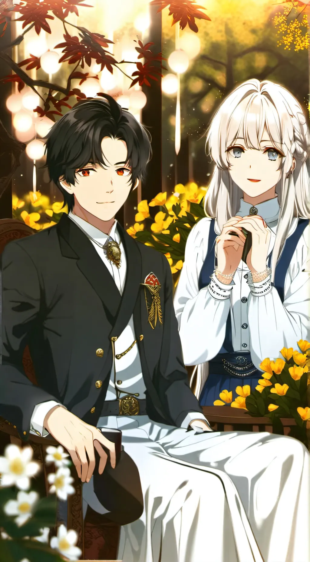 ai character: bakudeku❤️ background