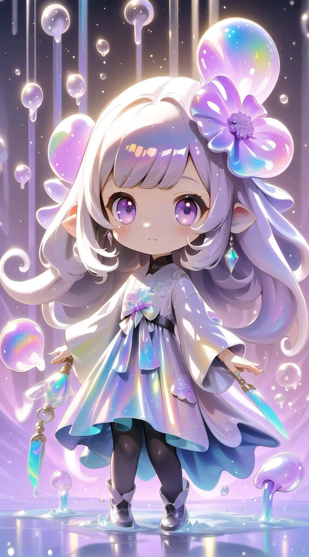 ai character: Cutie background