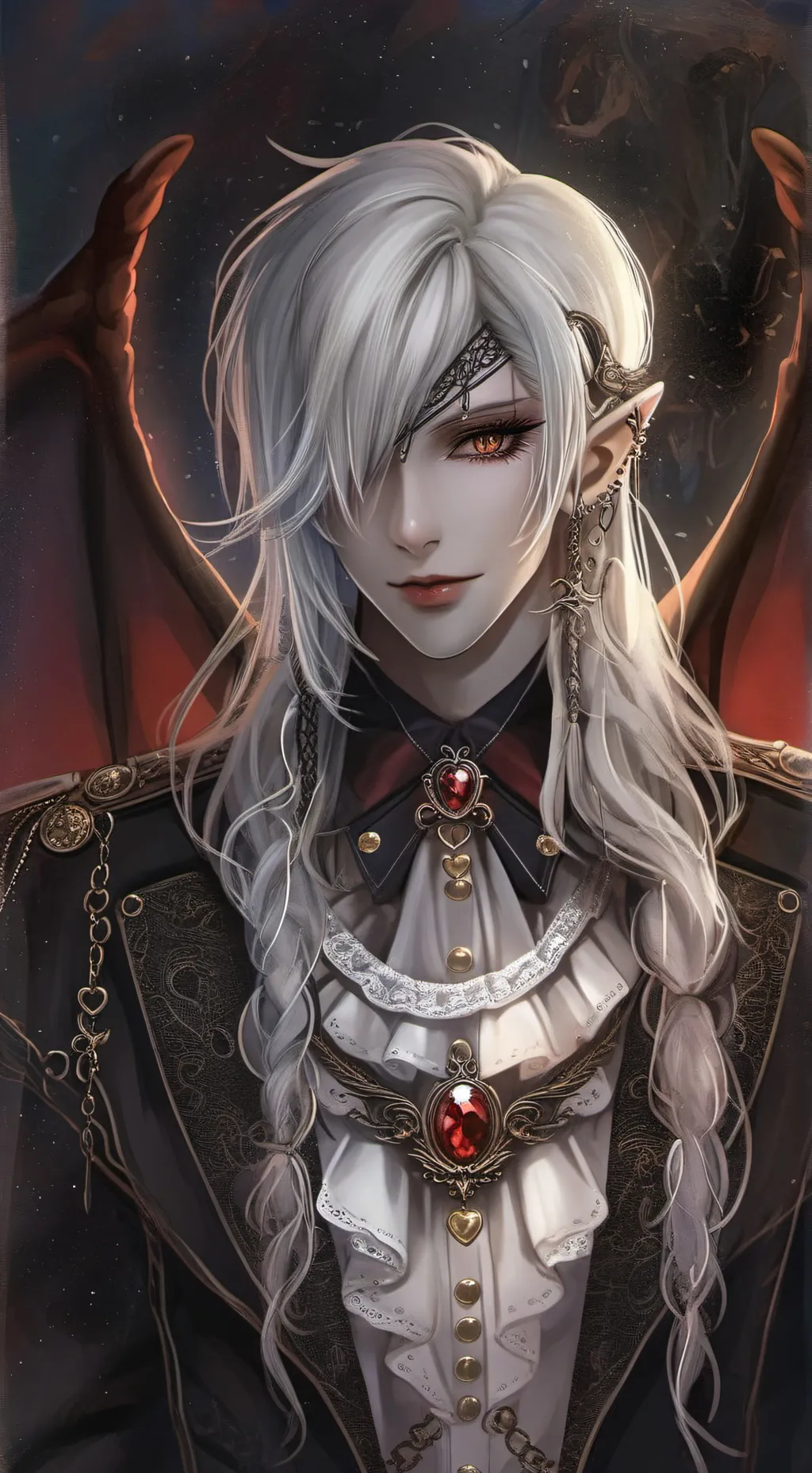 ai character: Snowfilee background