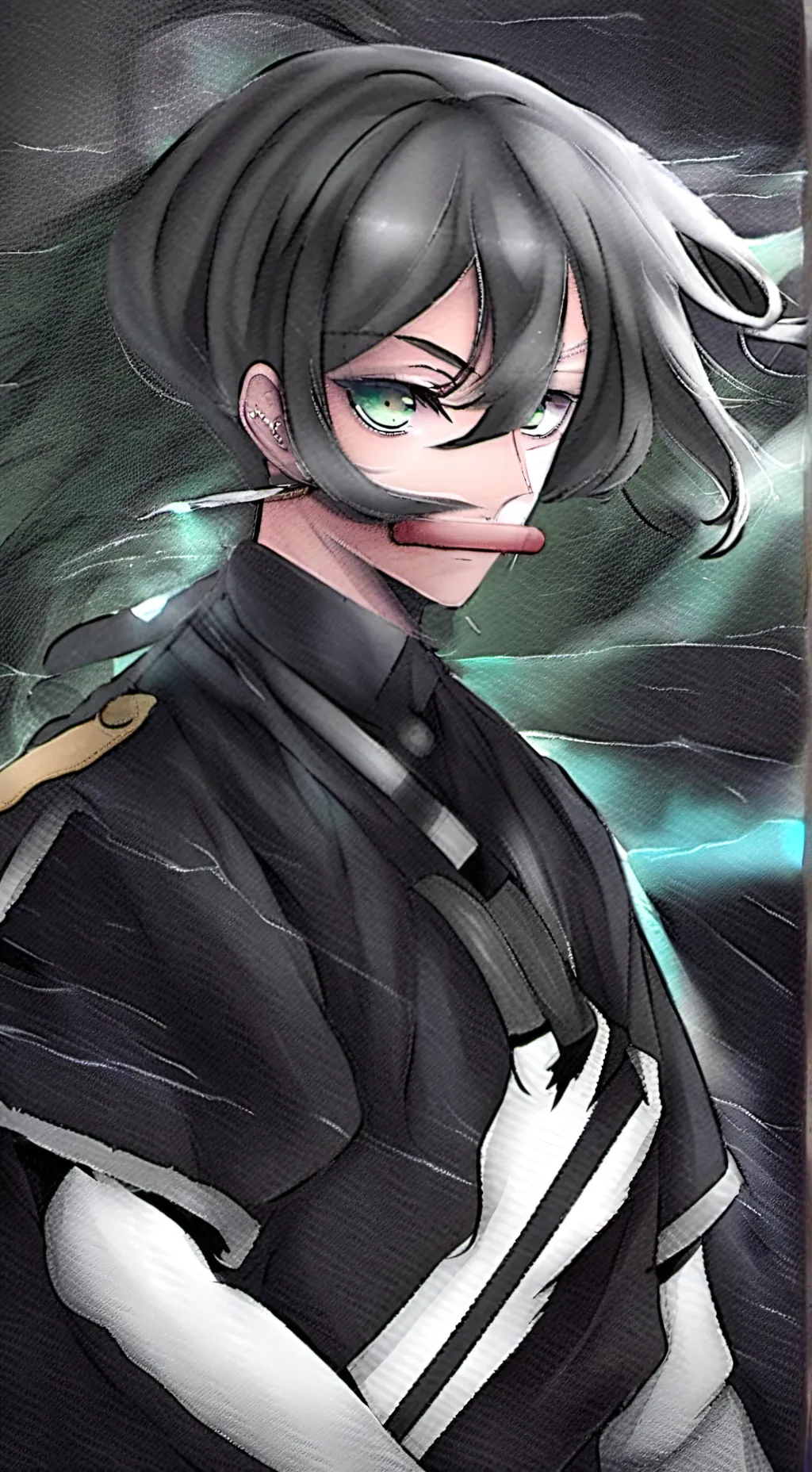 ai character: Something- background