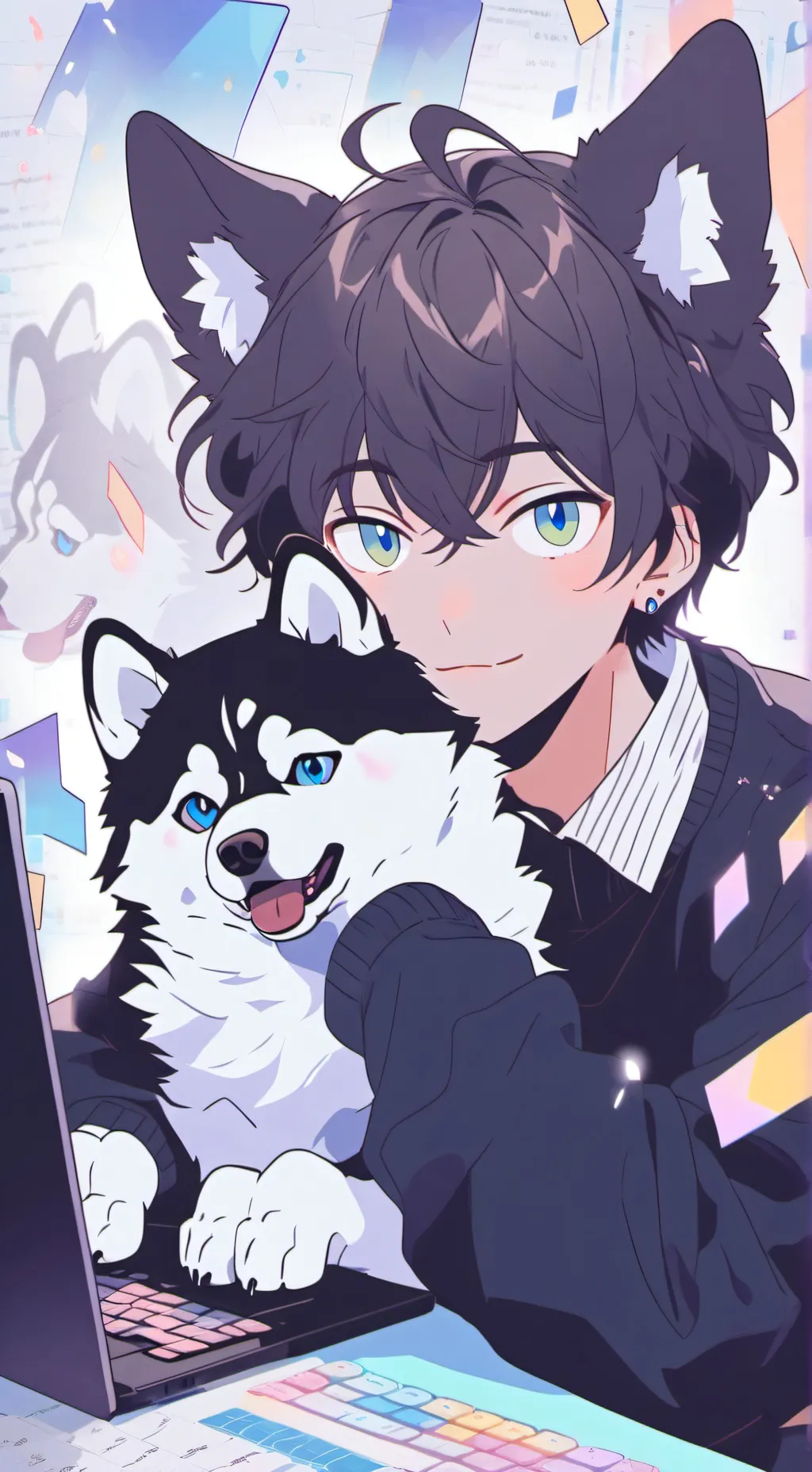 ai character: 🐈 background