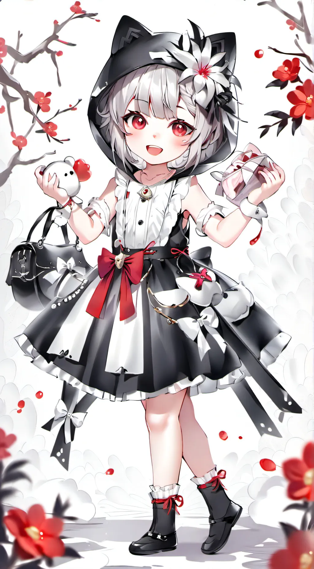 ai character: Sasha background