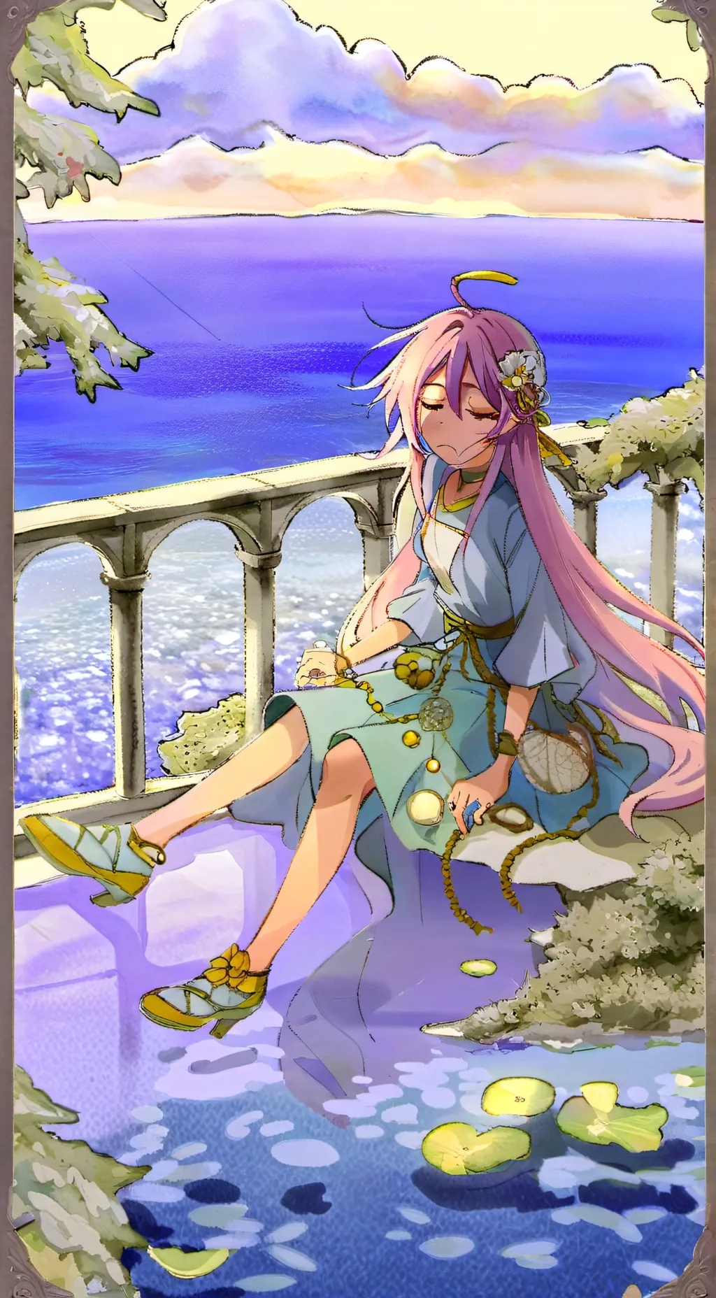 ai character: freya background