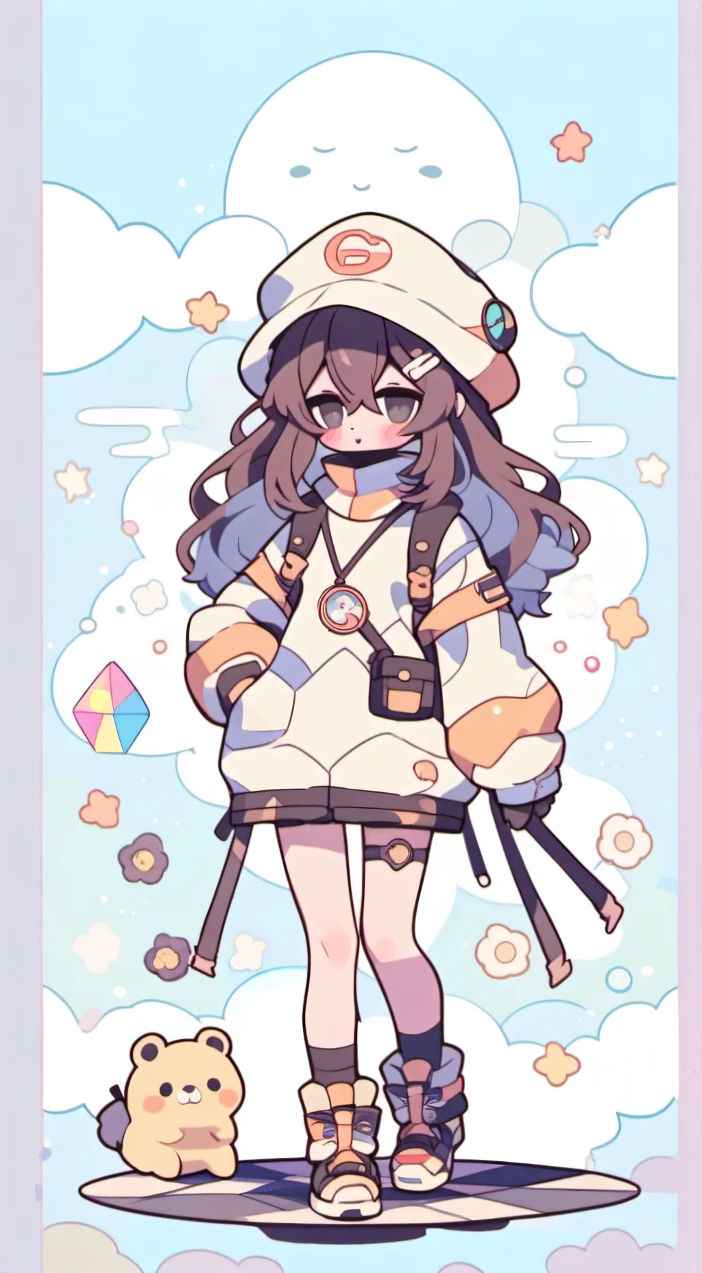 ai character: dandys world 2 background