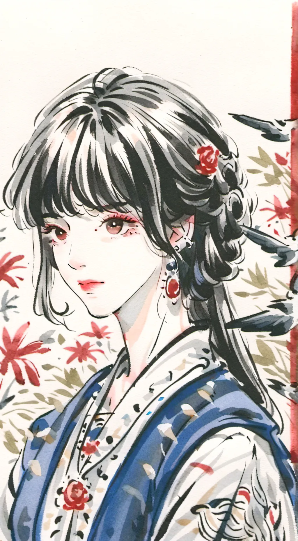 ai character: CH background