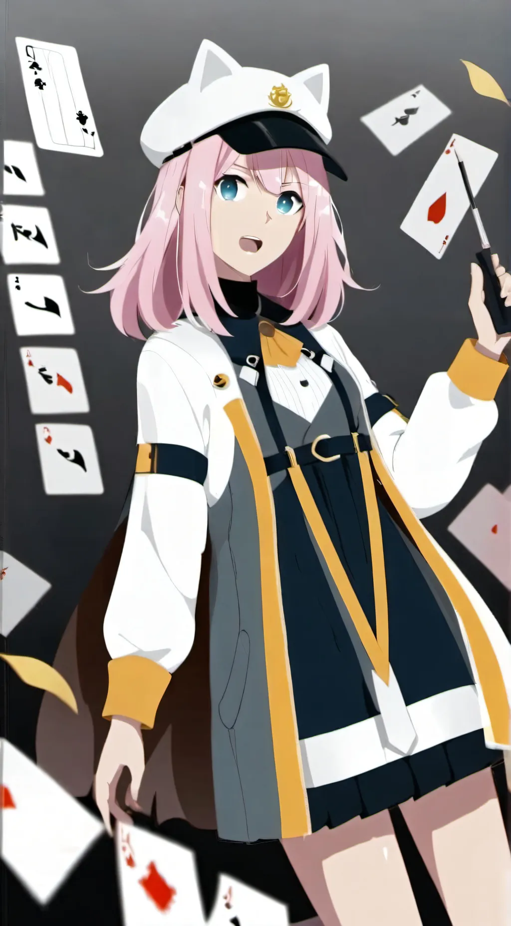 ai character: Sakura uchiha background