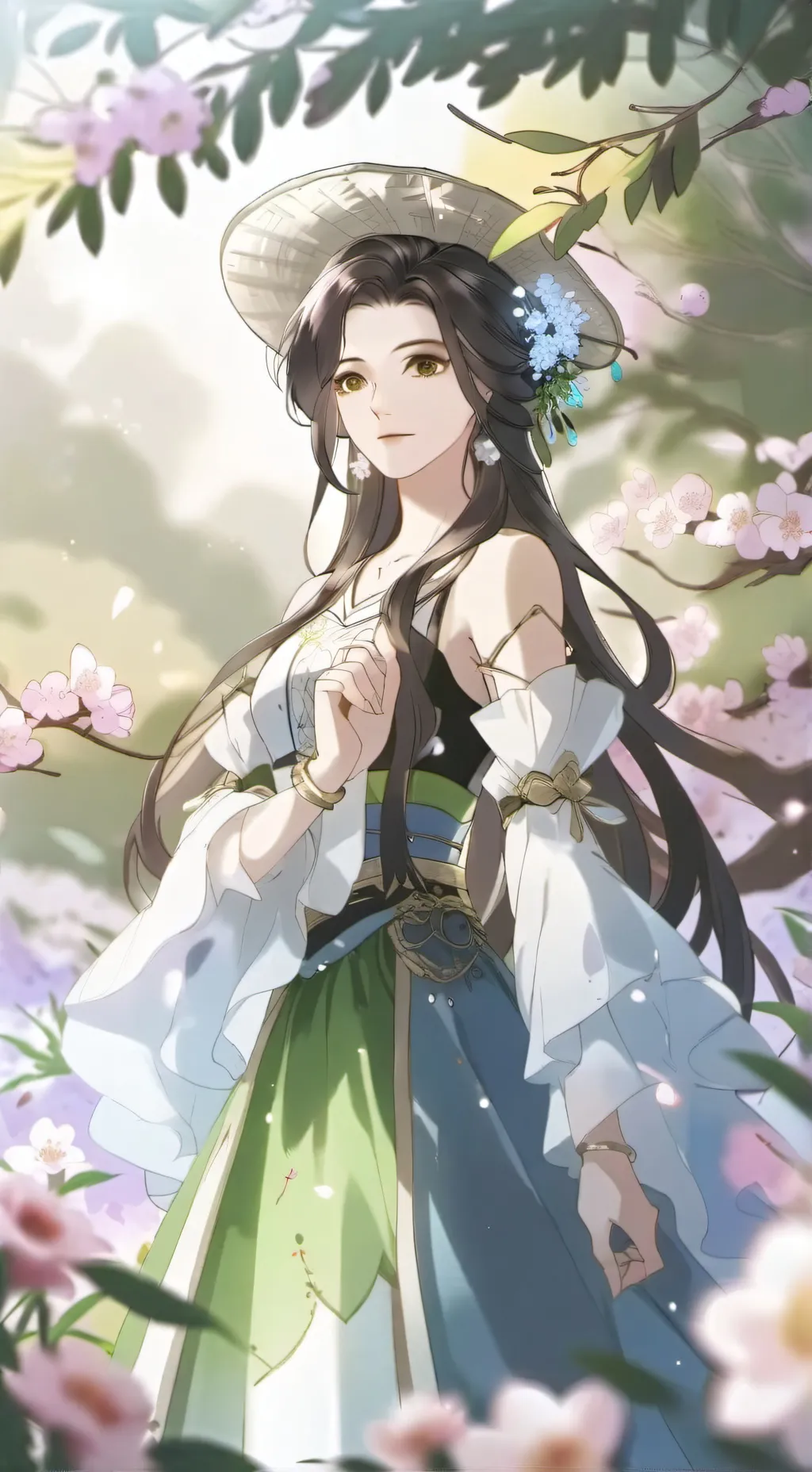 ai character: nina background