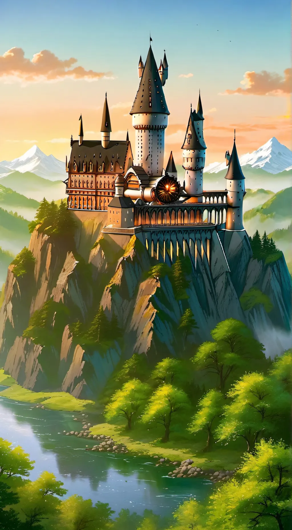 ai character: Potterverse background