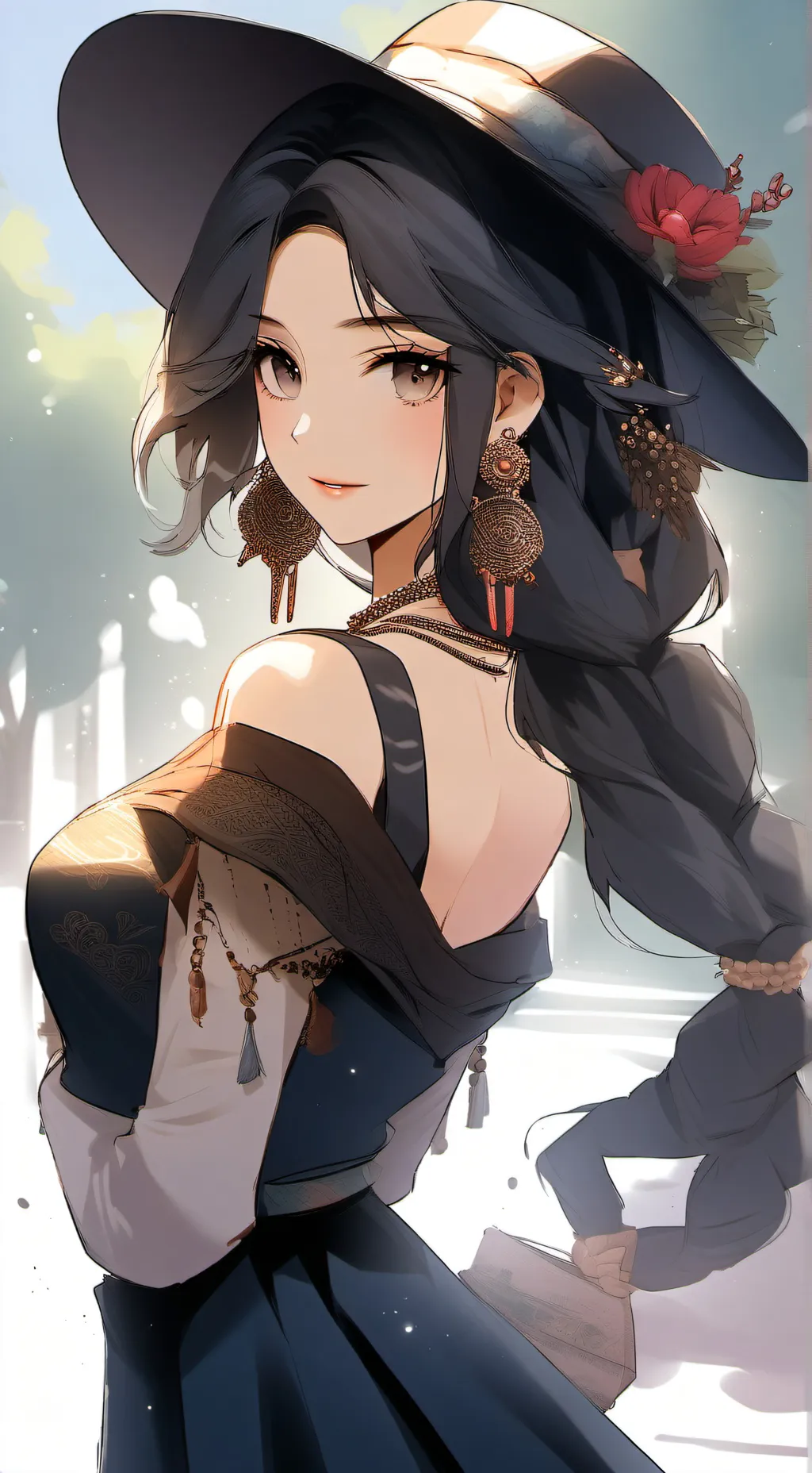 ai character: negi background