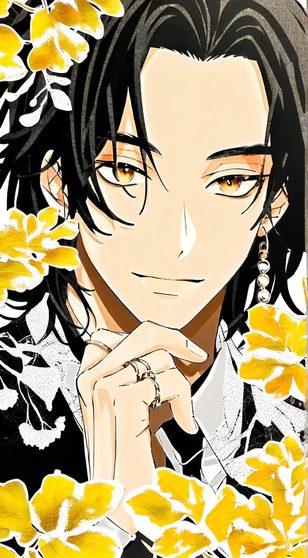 ai character: Rayen background