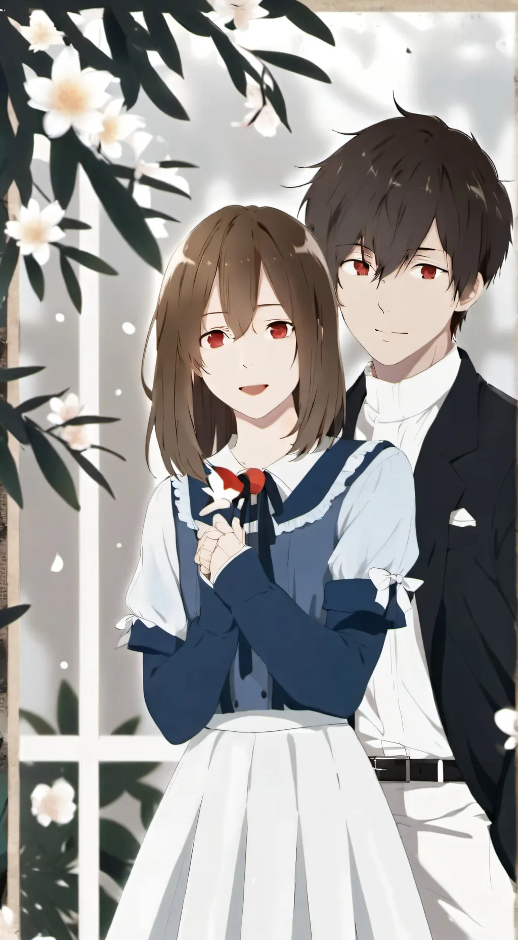 ai character: Light background