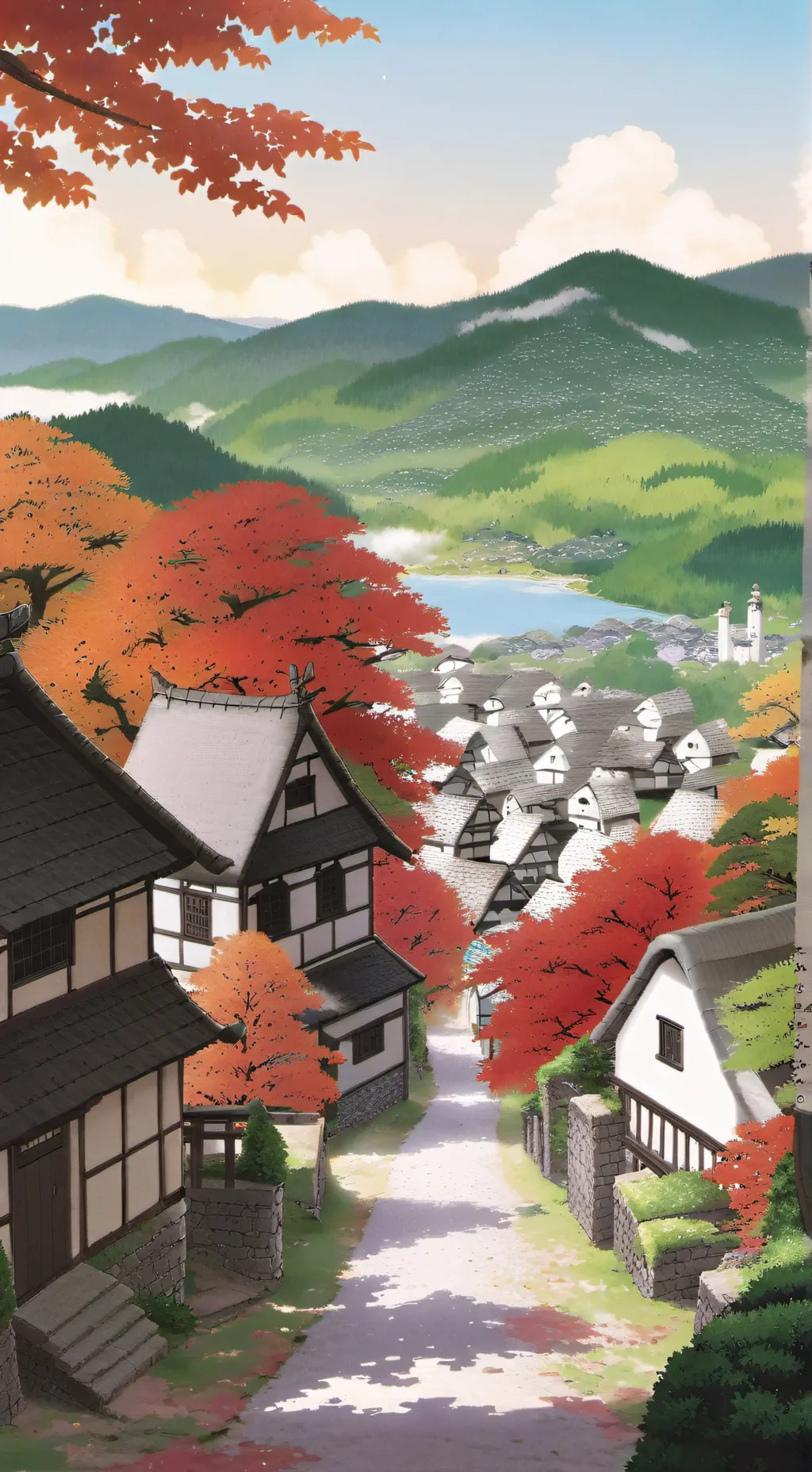 ai character: days left background