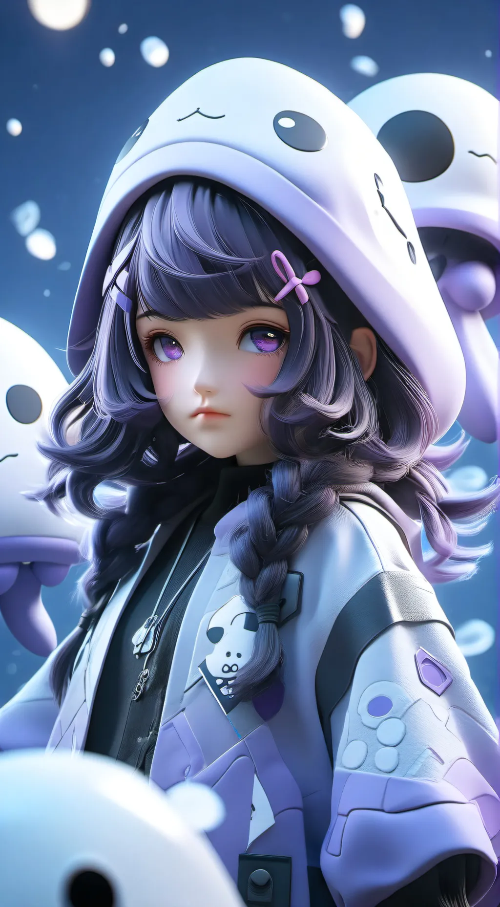 ai character: Thanos background