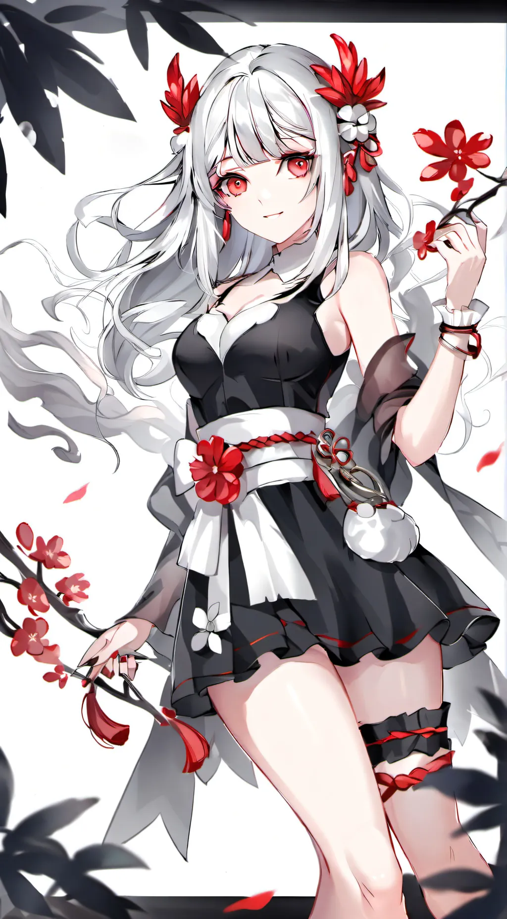 ai character: lily background