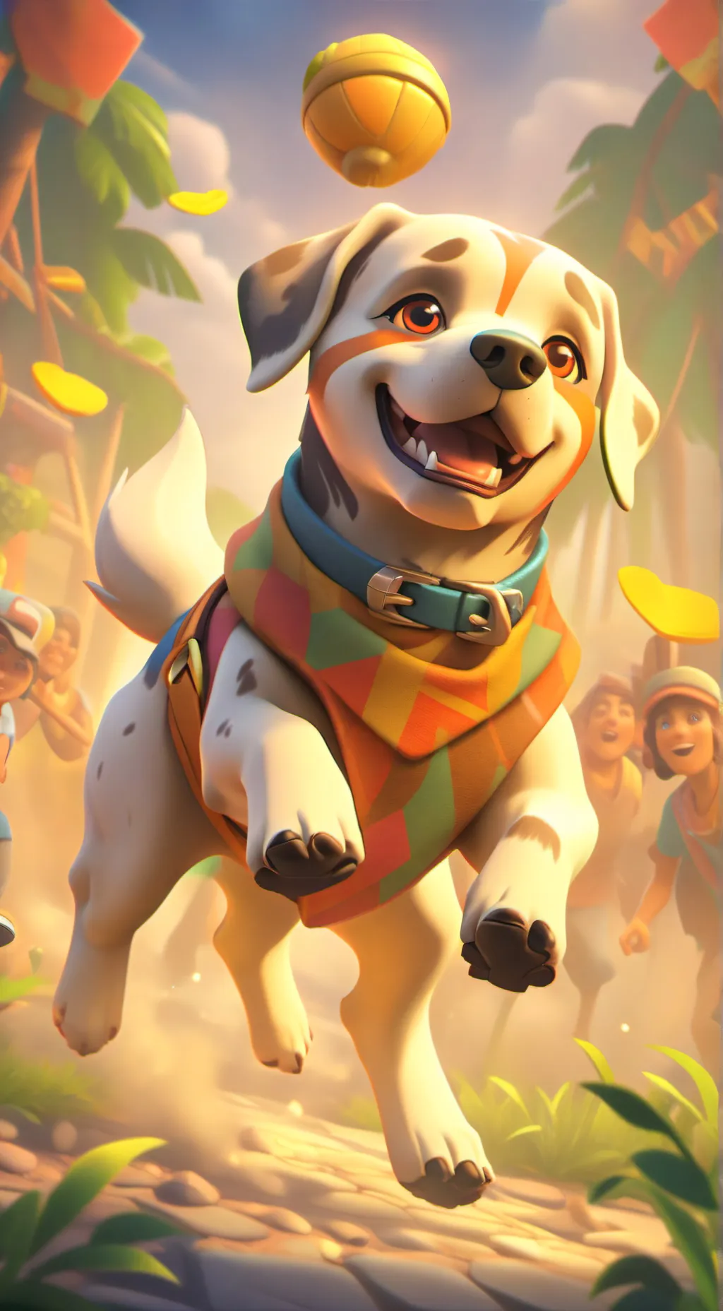 ai character: firulays😎 background