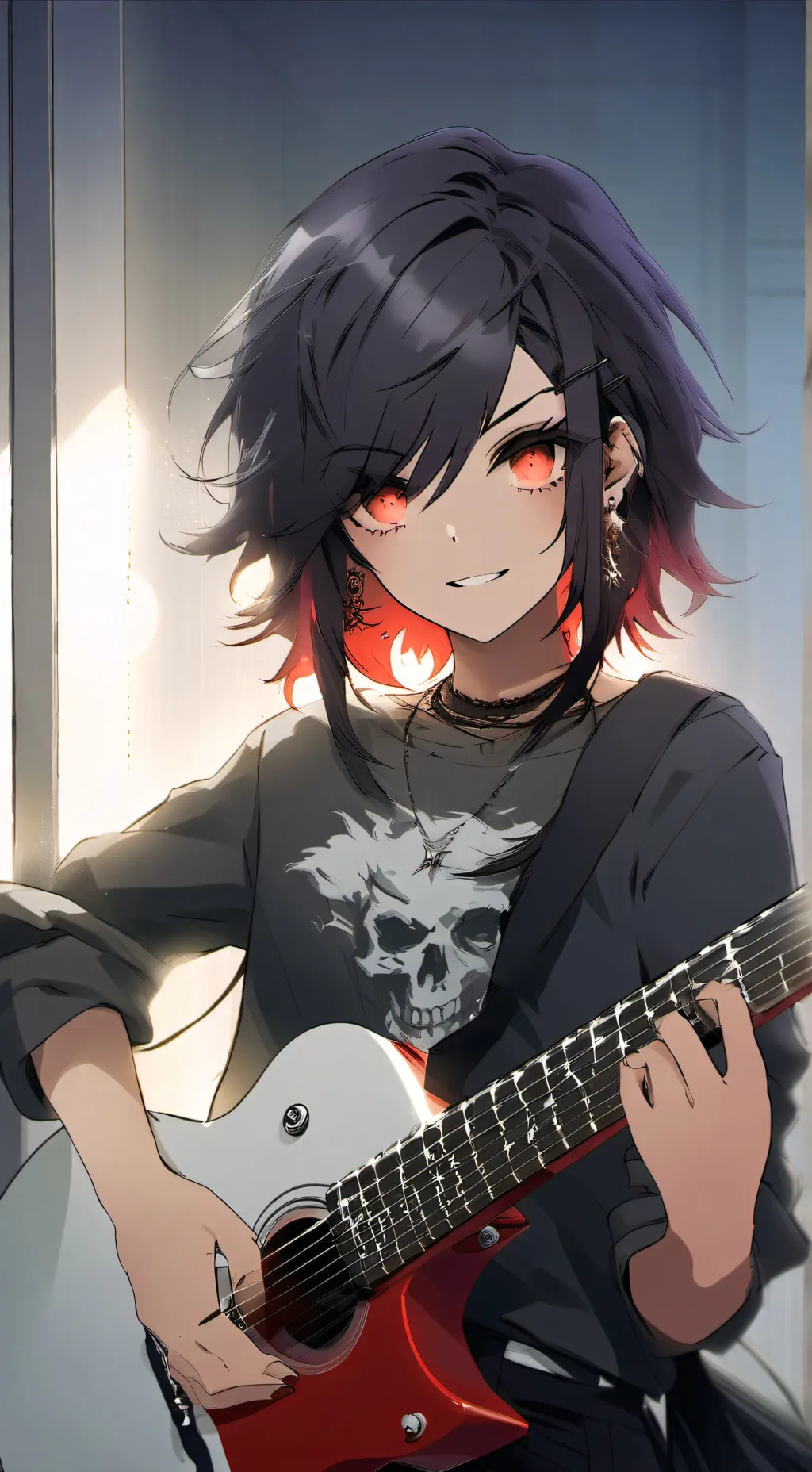 ai character: Tu ex histerica background