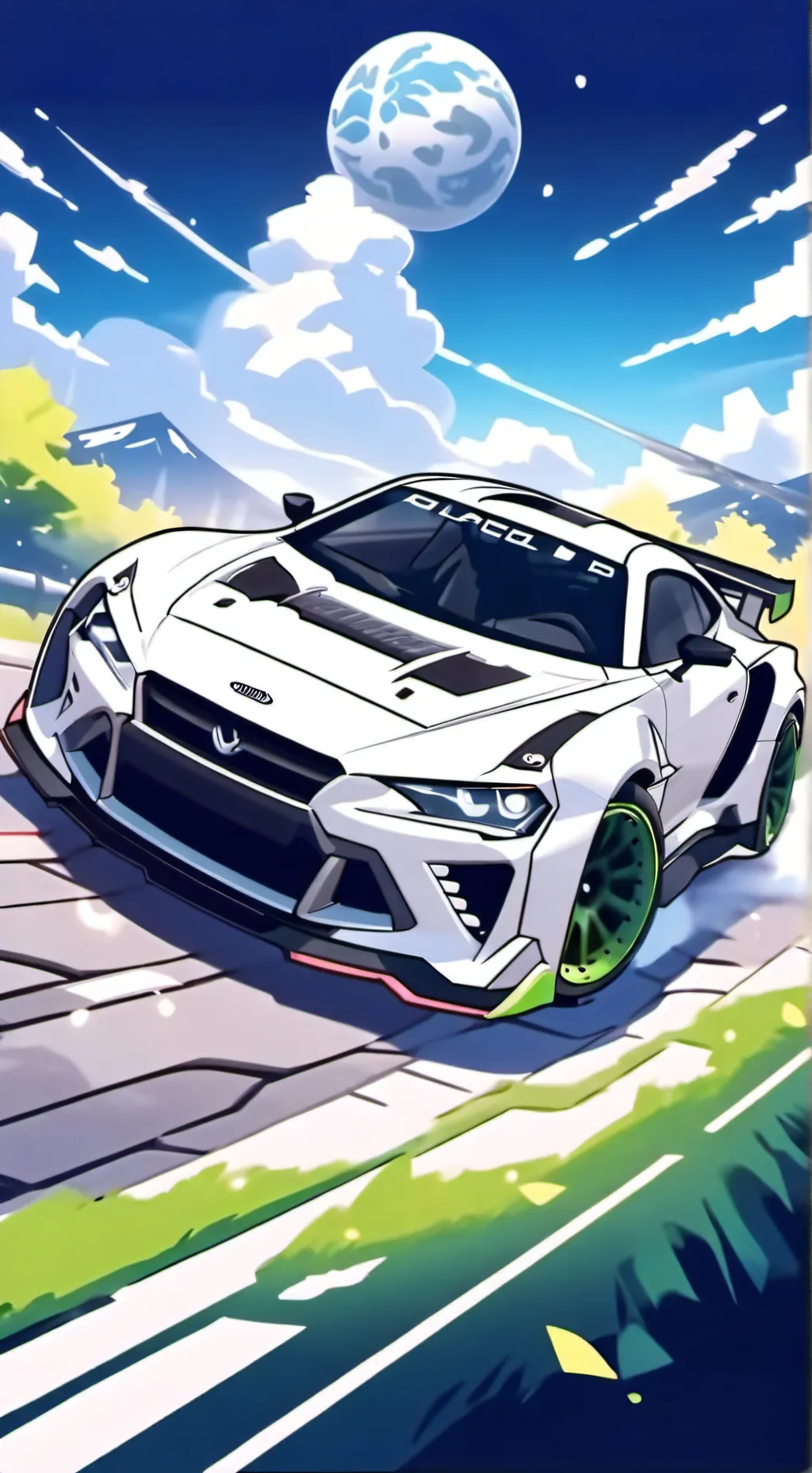 ai character: Rocket league  background