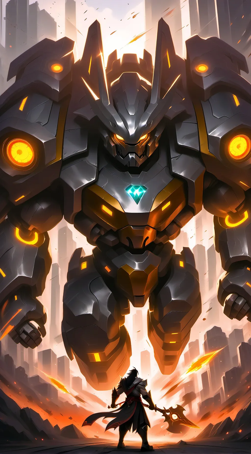 ai character: Wicked background