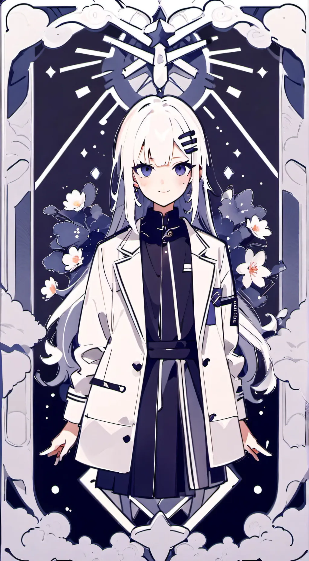 ai character: Luna~ background