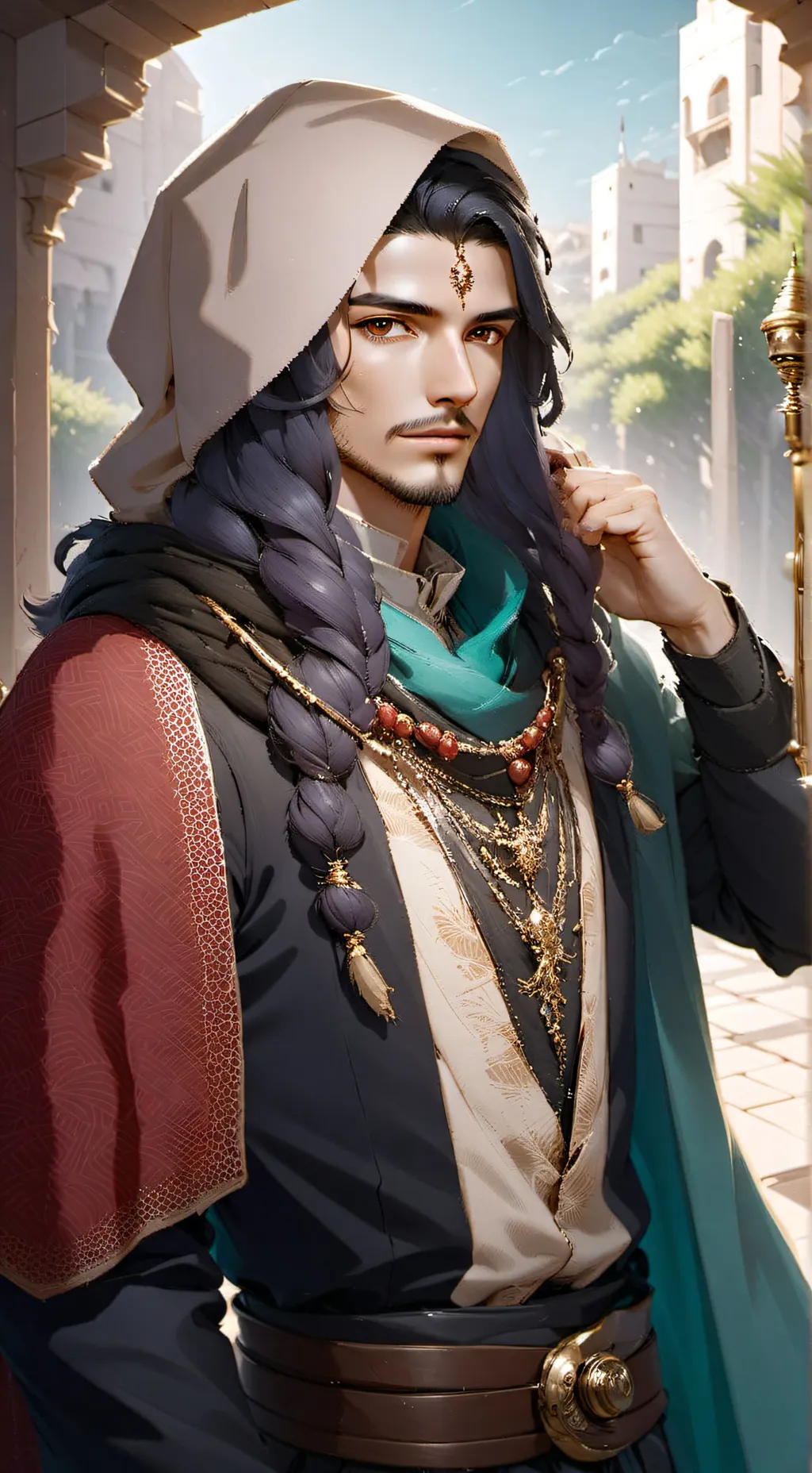 ai character: Hisham  background