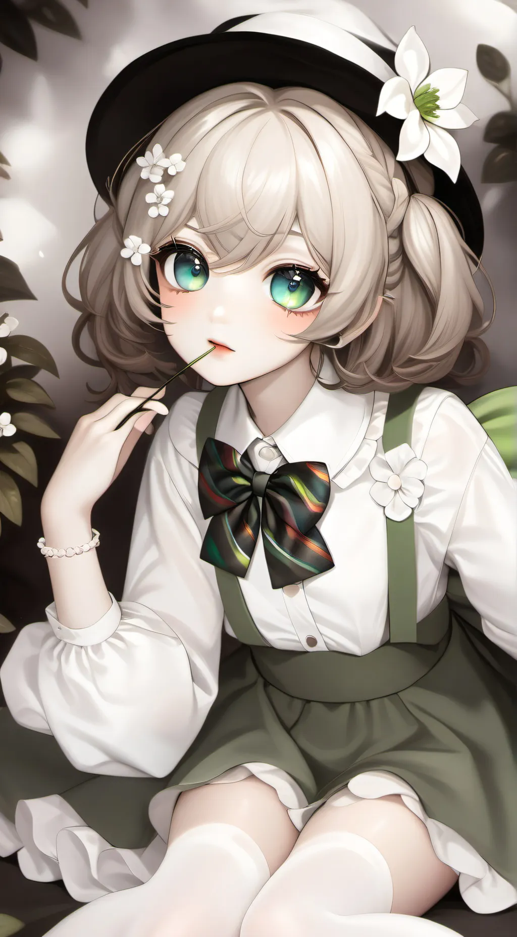 ai character: Vee and Dandy Beef background