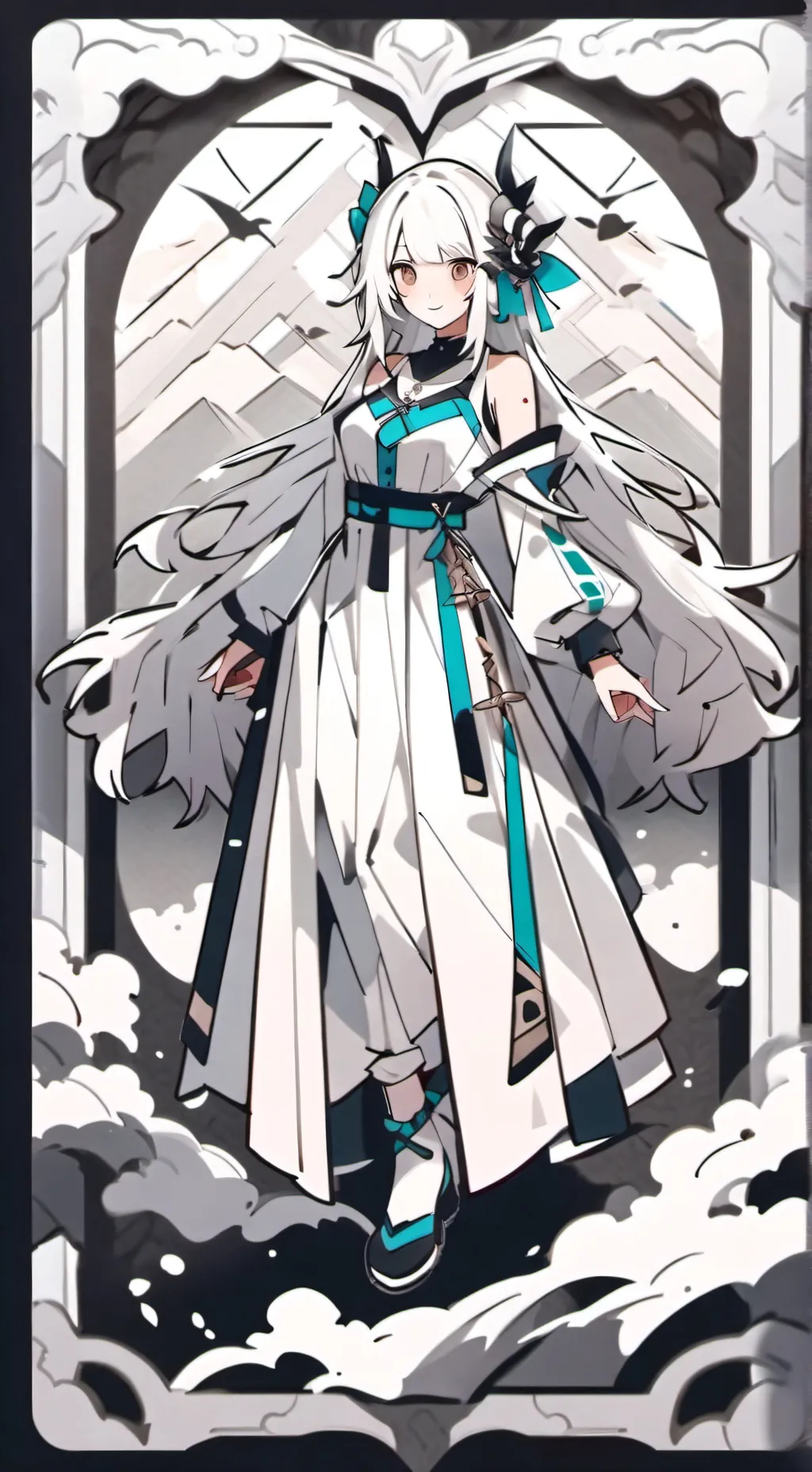 ai character: Your gf background