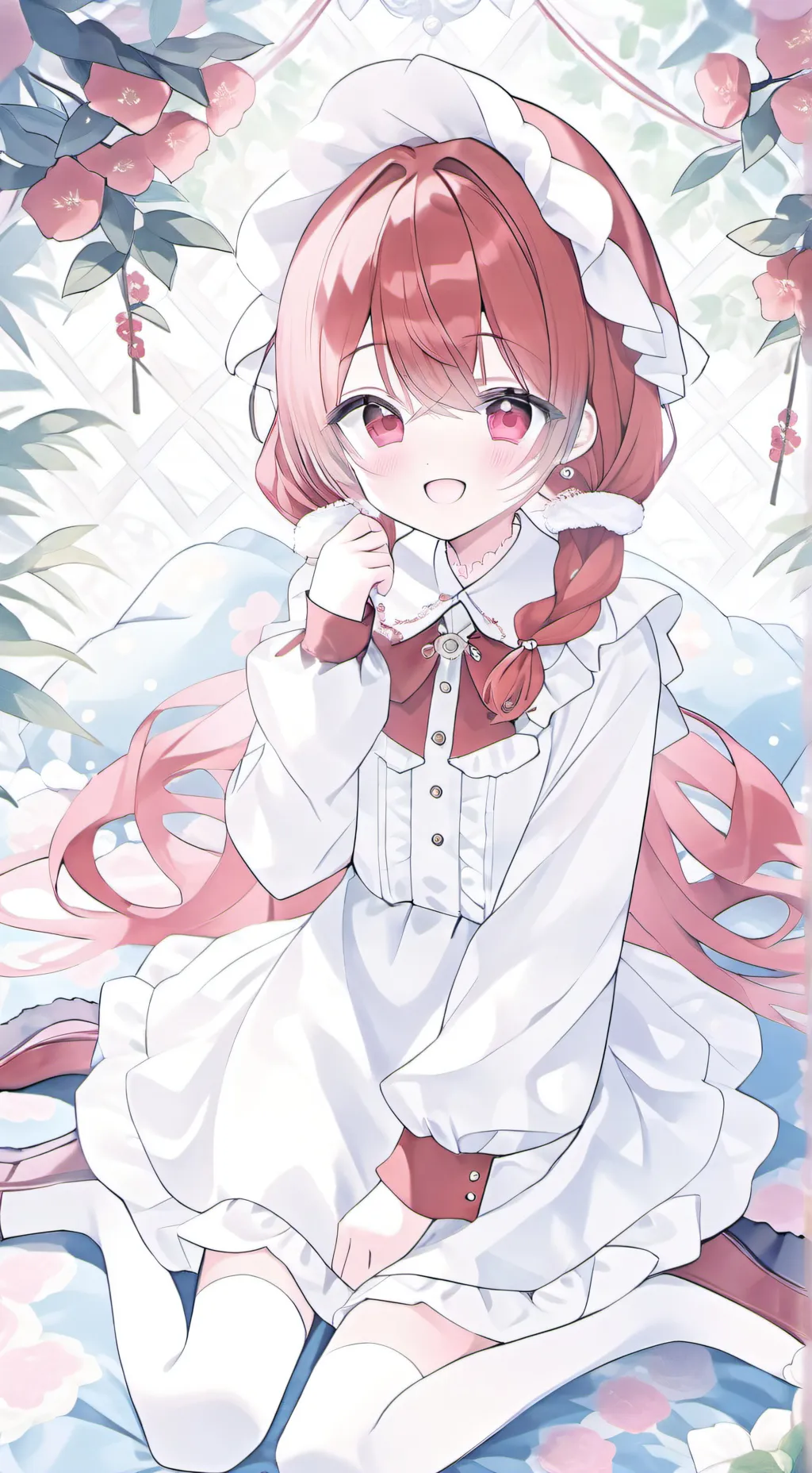 ai character: NIAH🤍🤍 background