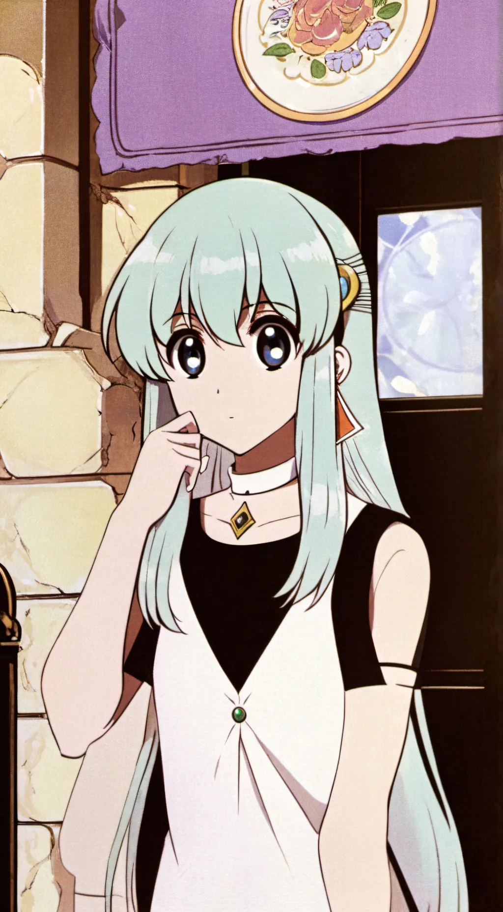 ai character: la divina background