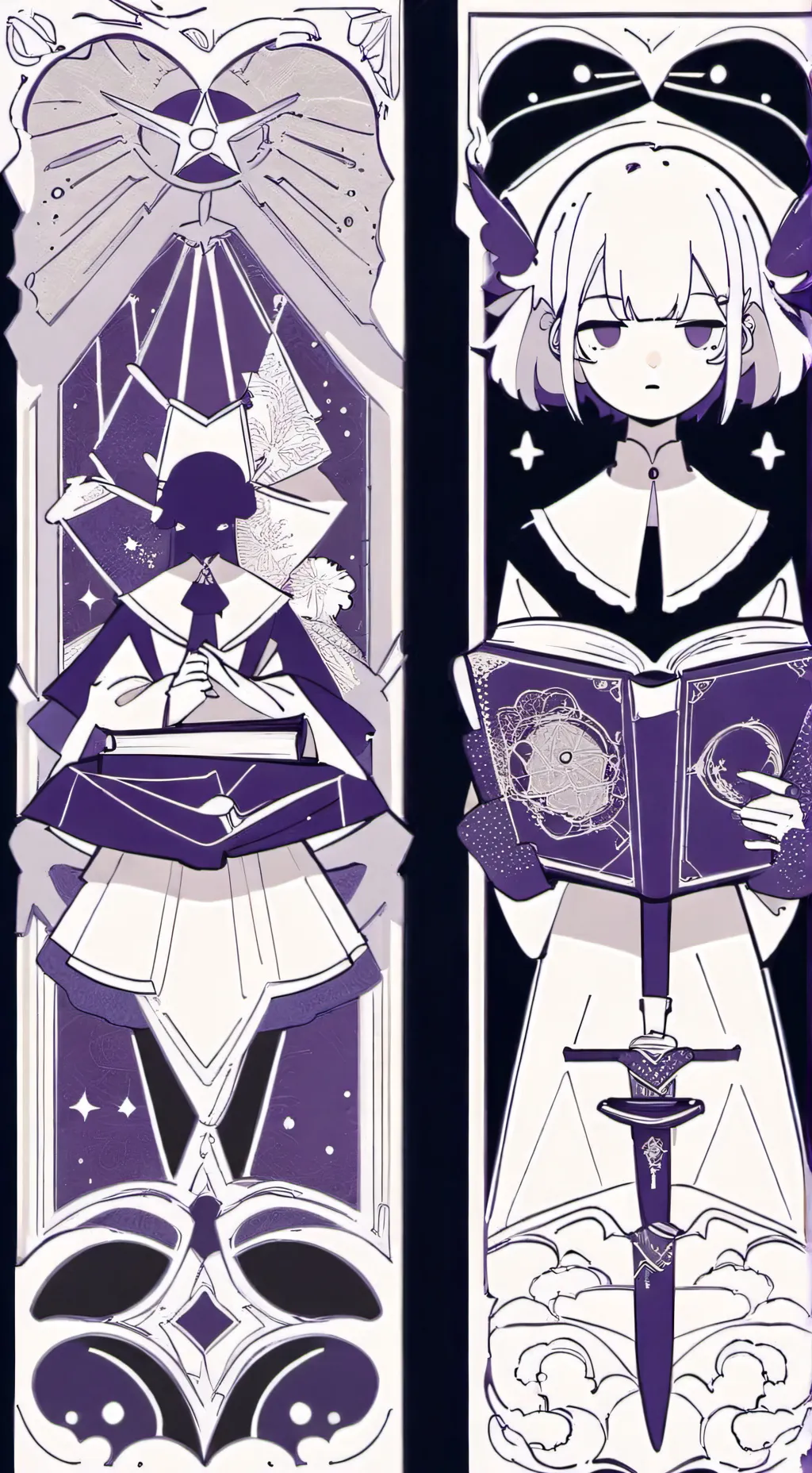 ai character: booky :) background