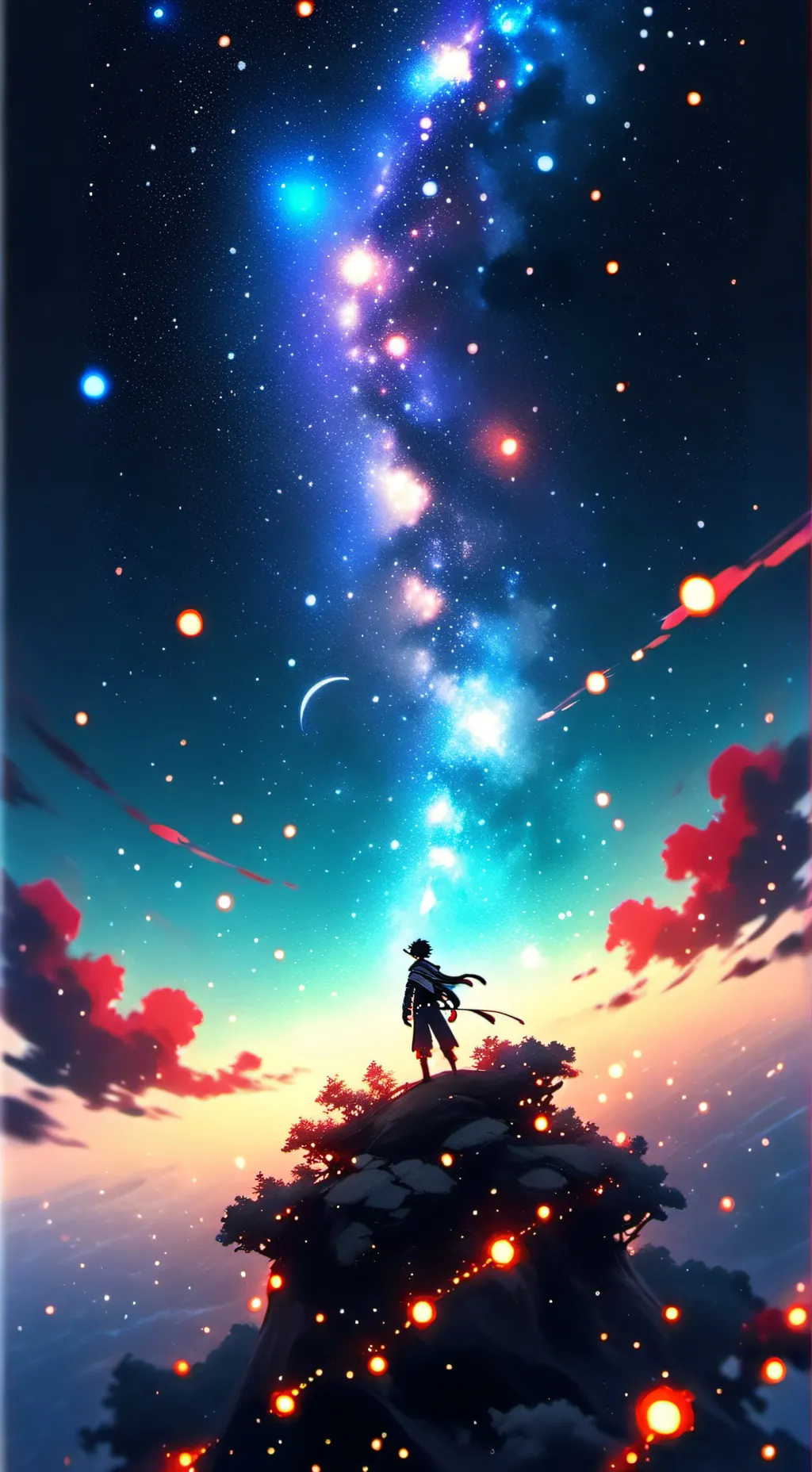 ai character: Tanjiro Kamado background