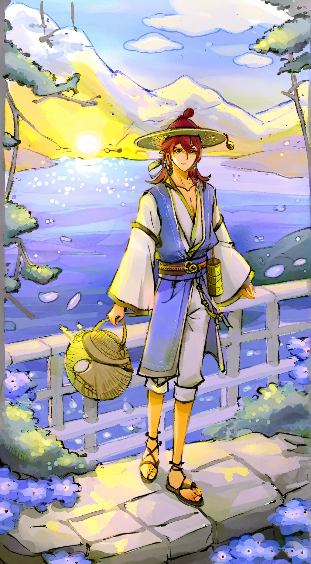 ai character: SprunkI but girls  background