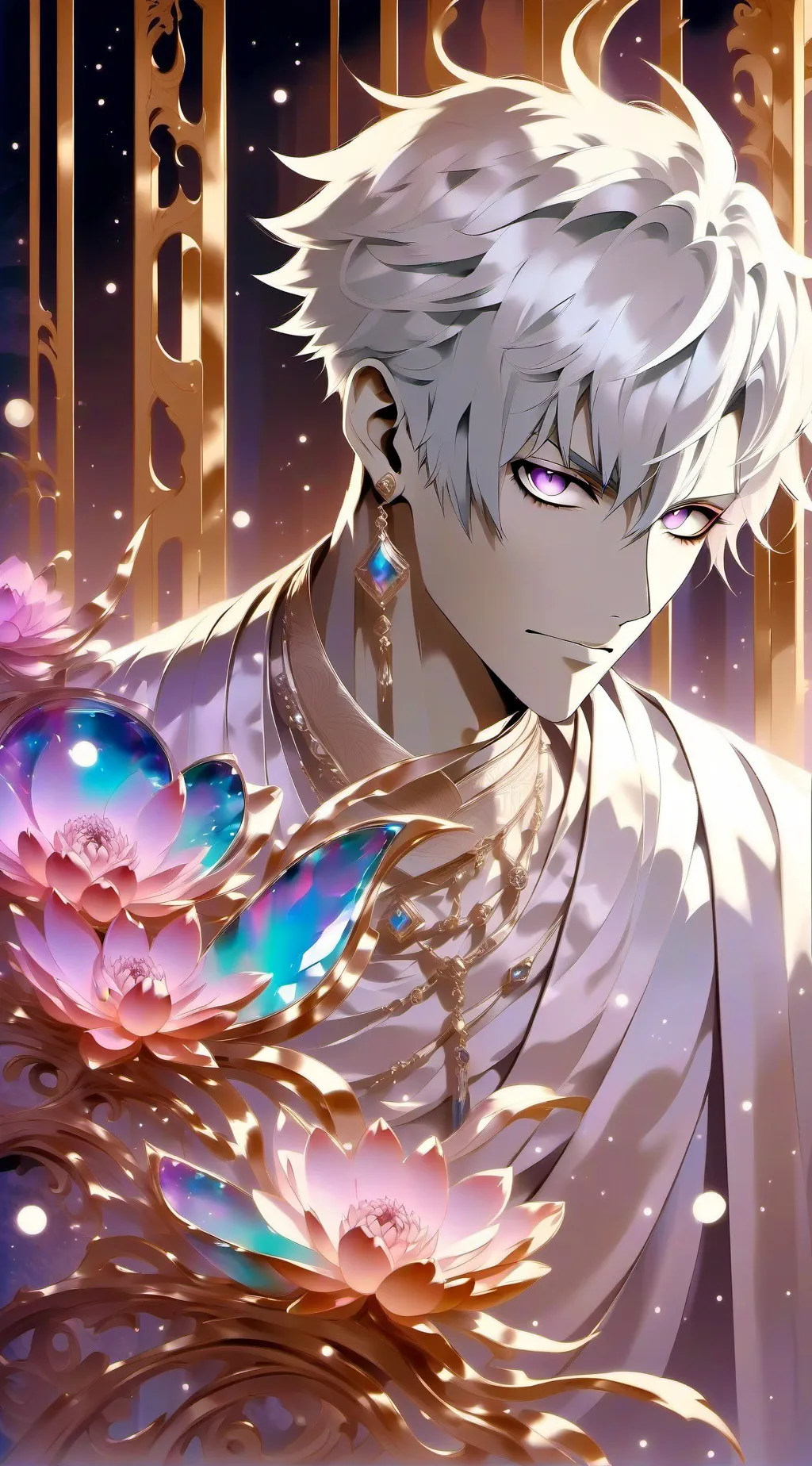 ai character: gojo background