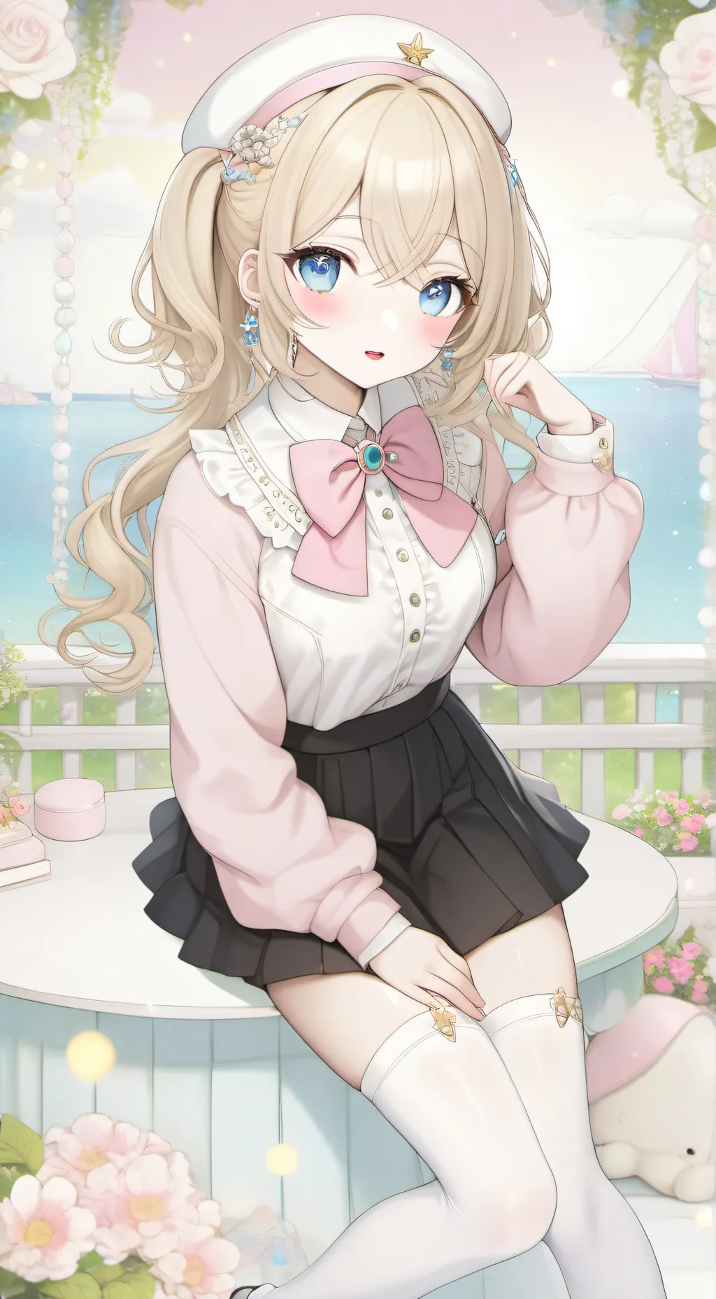 ai character: Ashley background