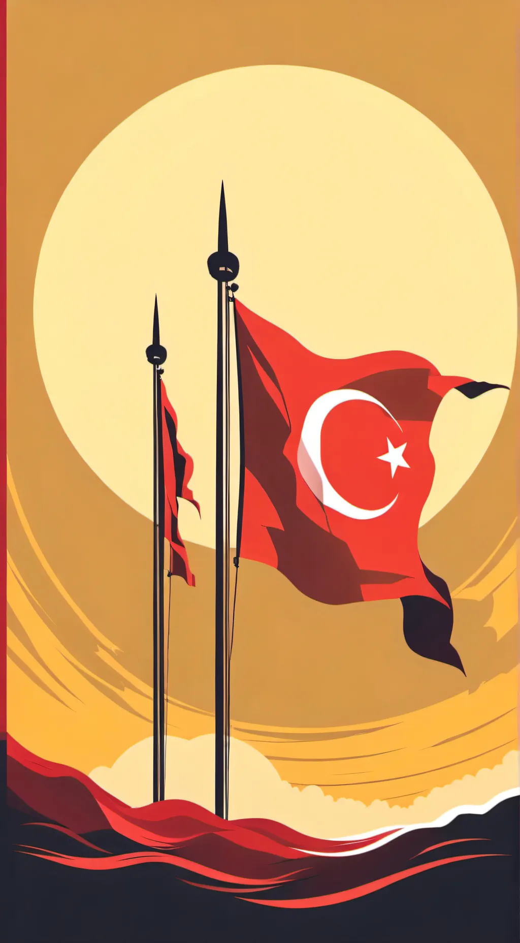 ai character: Turkey background