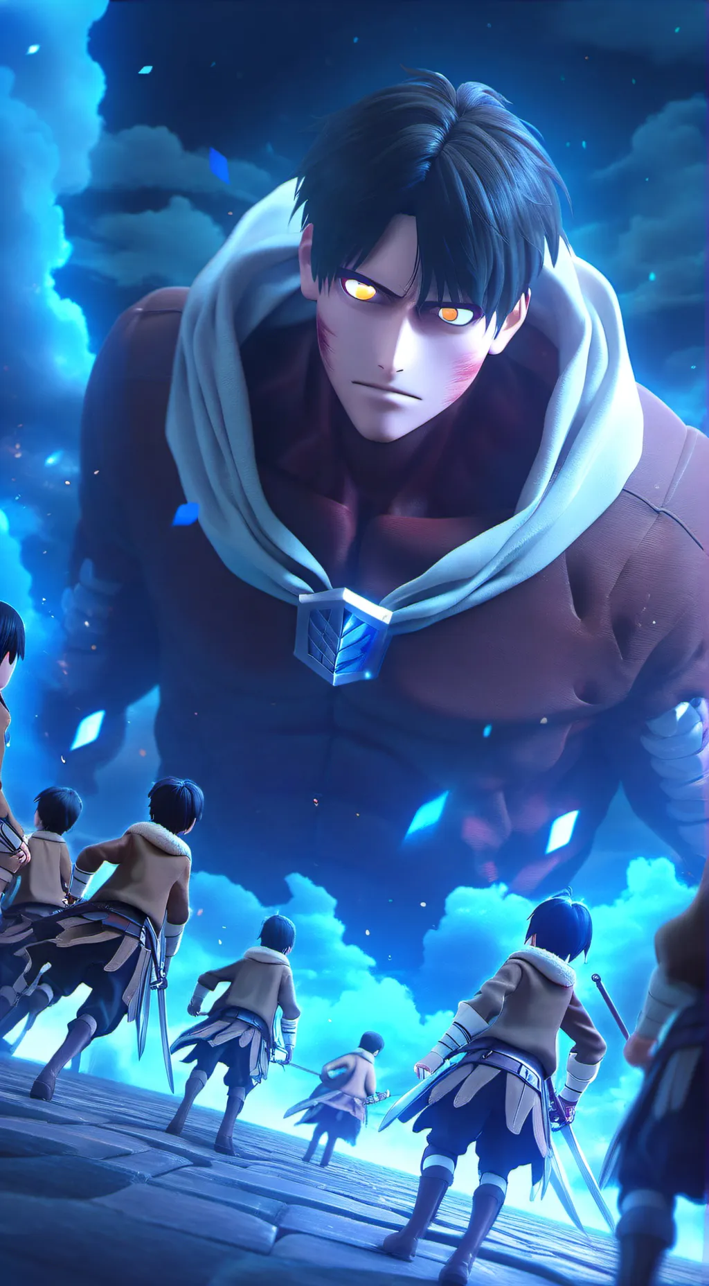 ai character: mha aot background