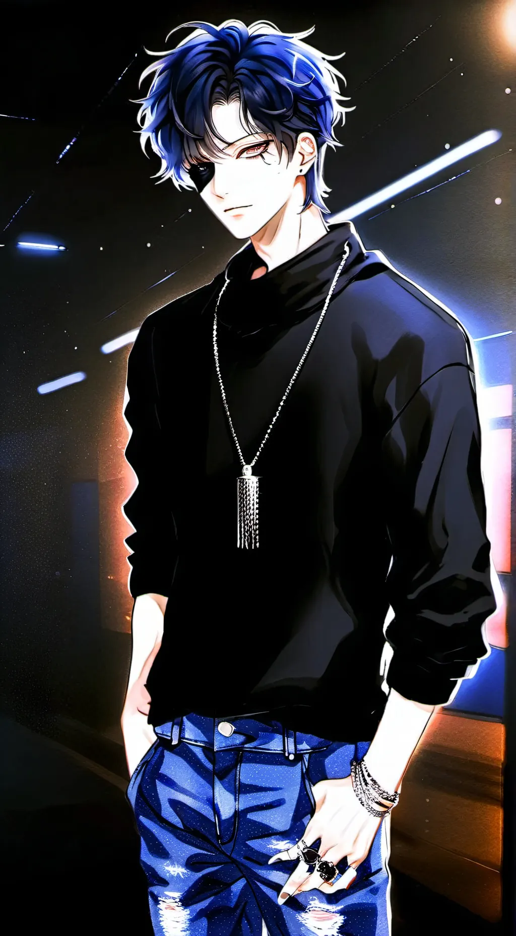 ai character: Malikey background