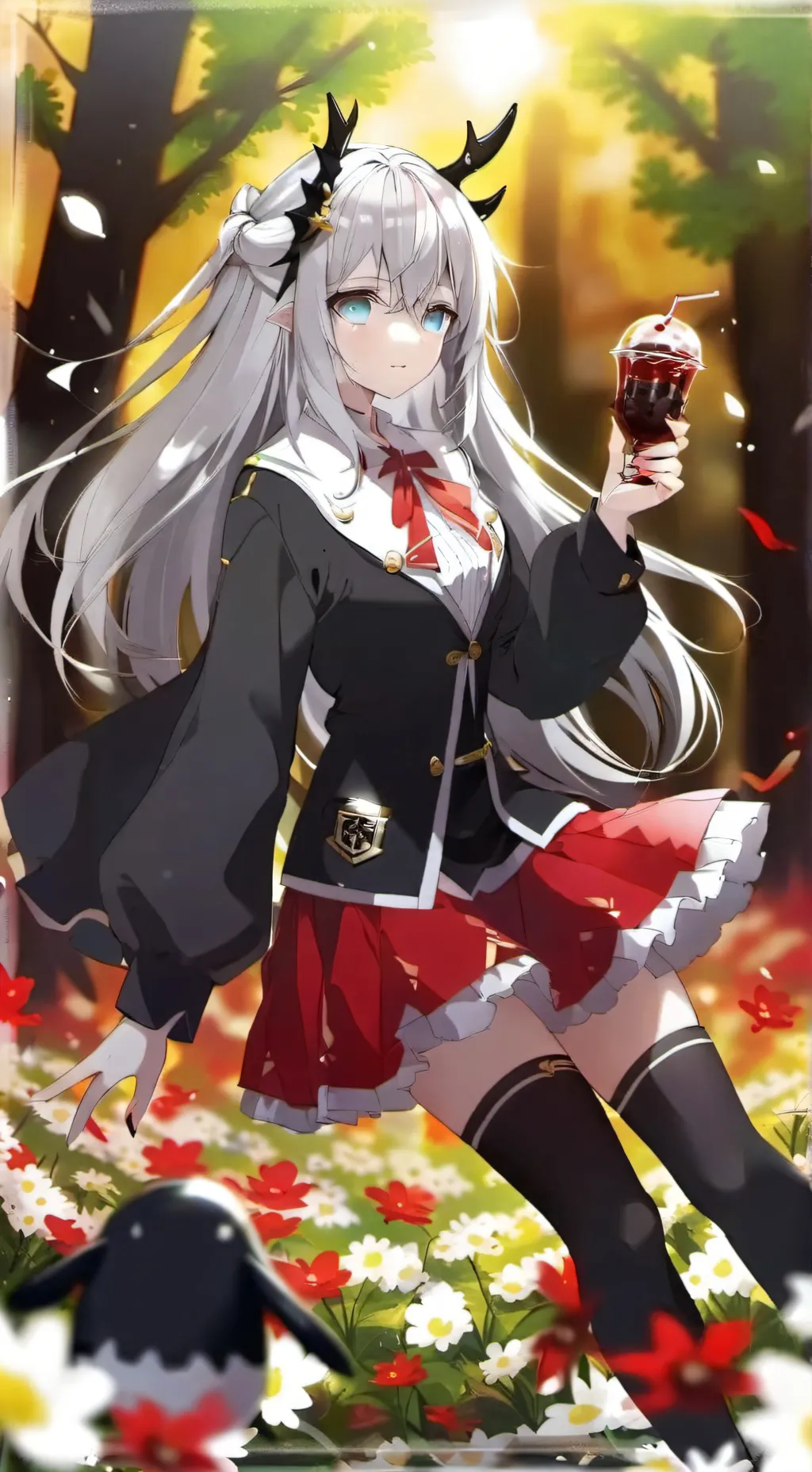 ai character: Andrea  background