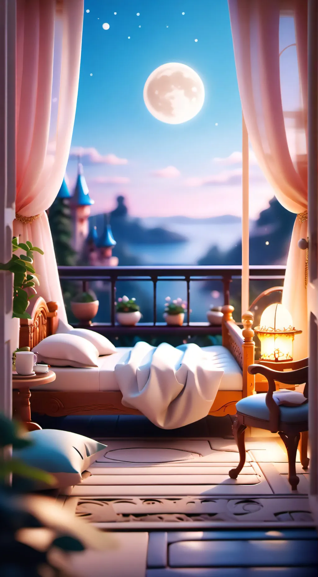 ai character: Fpe Ramadan💫 background