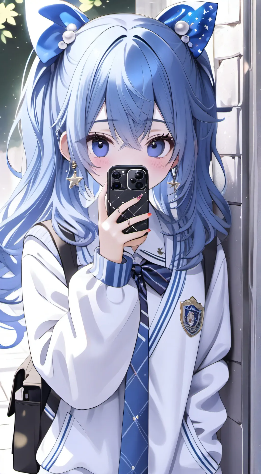 ai character: rose background