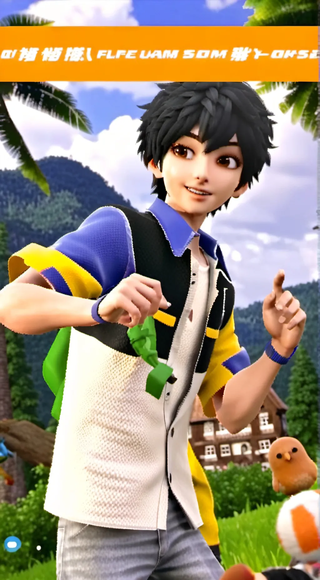 ai character: alex background