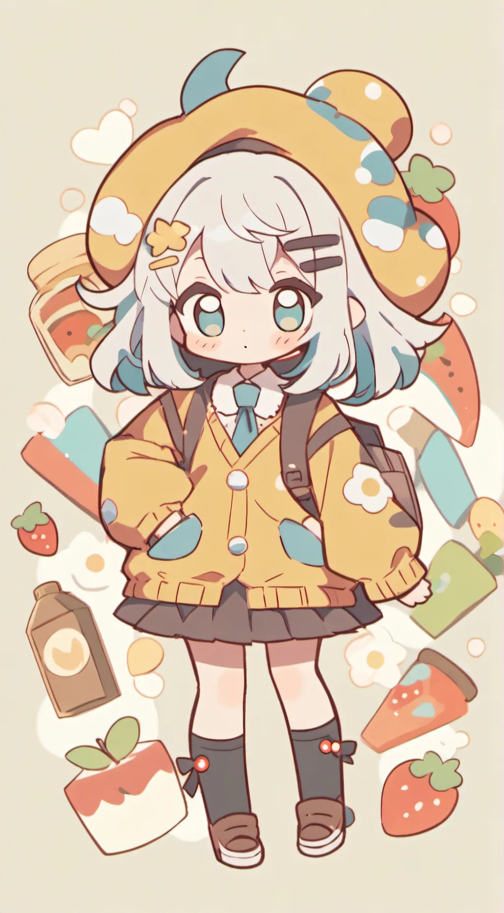 ai character: your bratty sister background