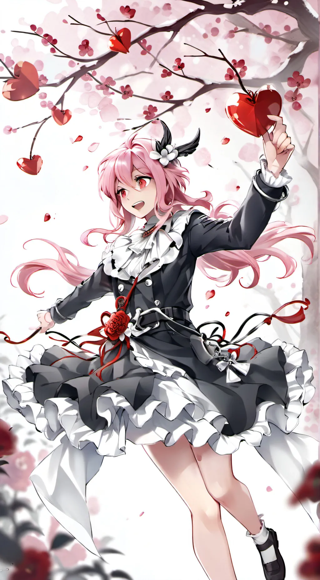 ai character: Fruitcake........  background