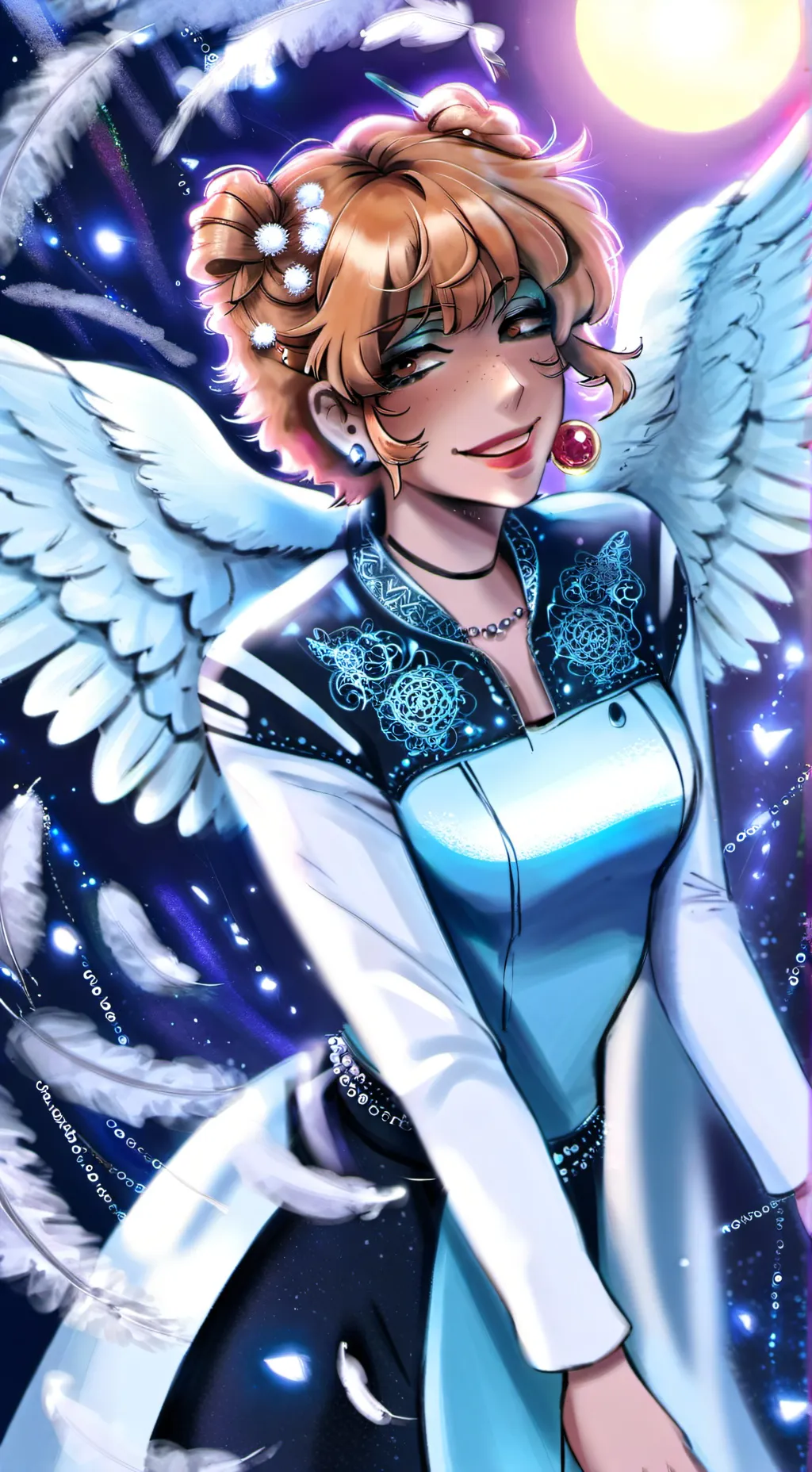 ai character: ✨Lady Angelica🪽 background