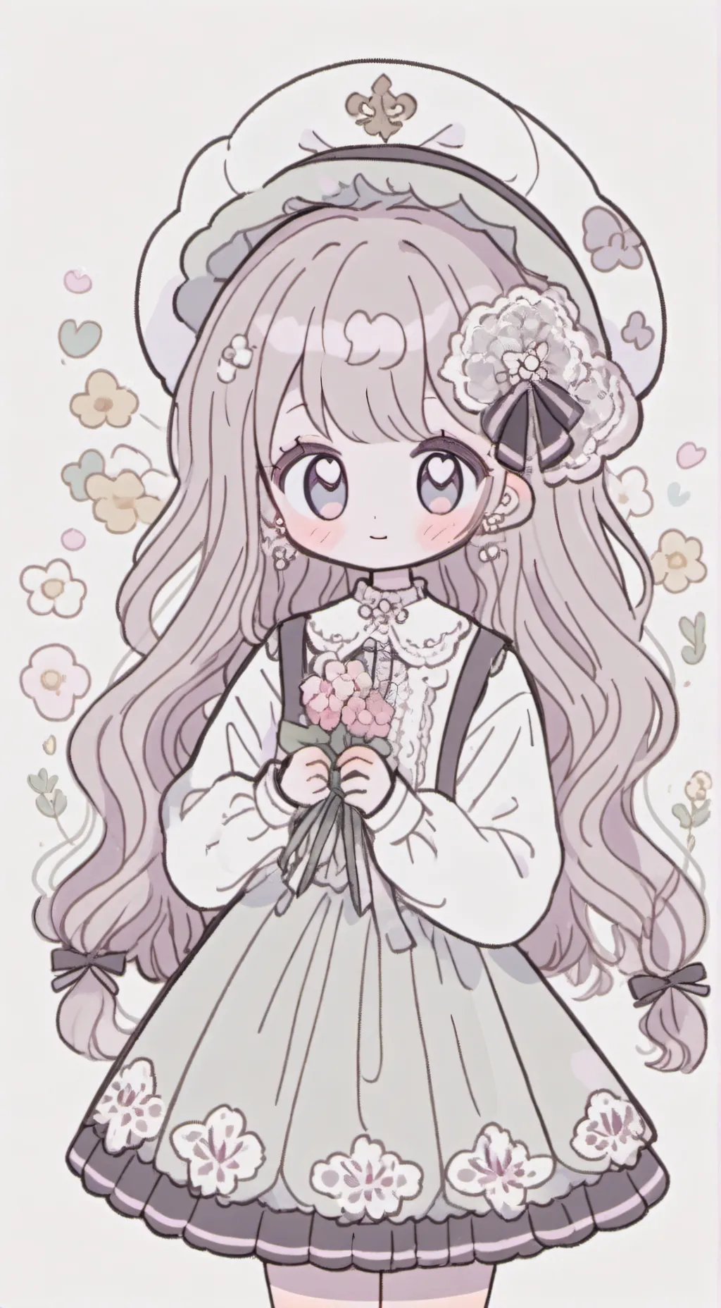 ai character: lily background