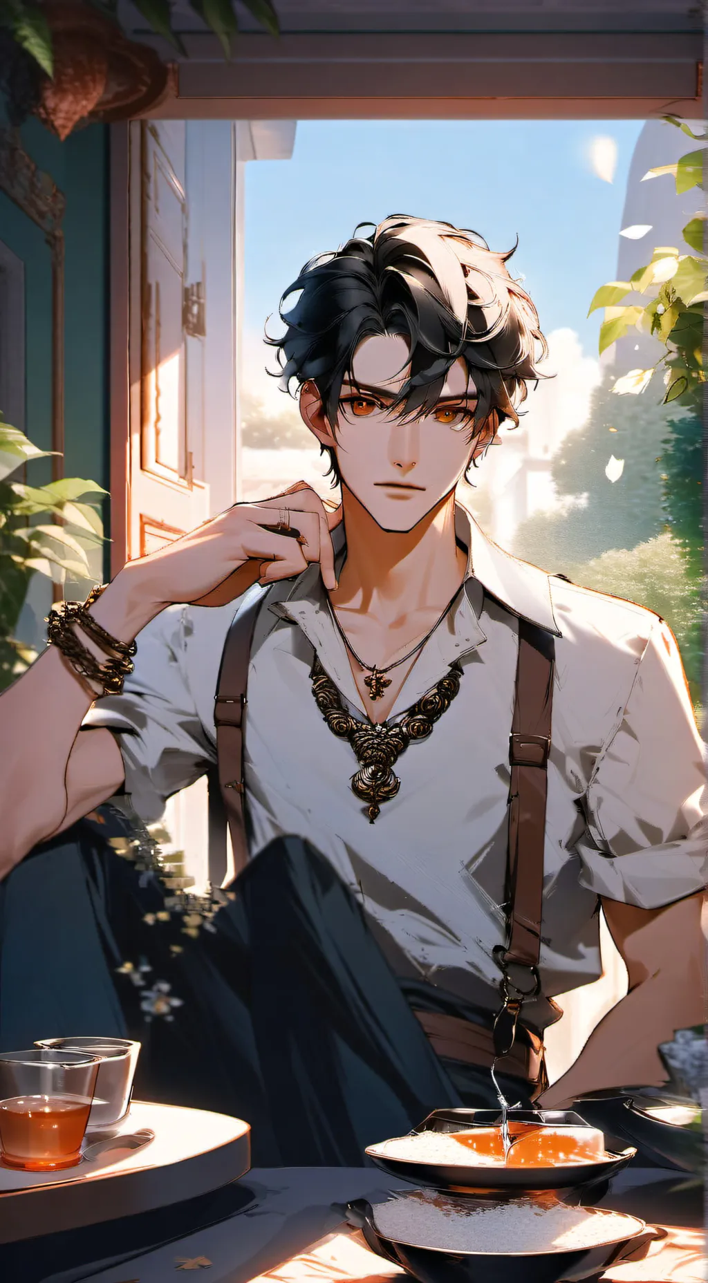 ai character: Roger background