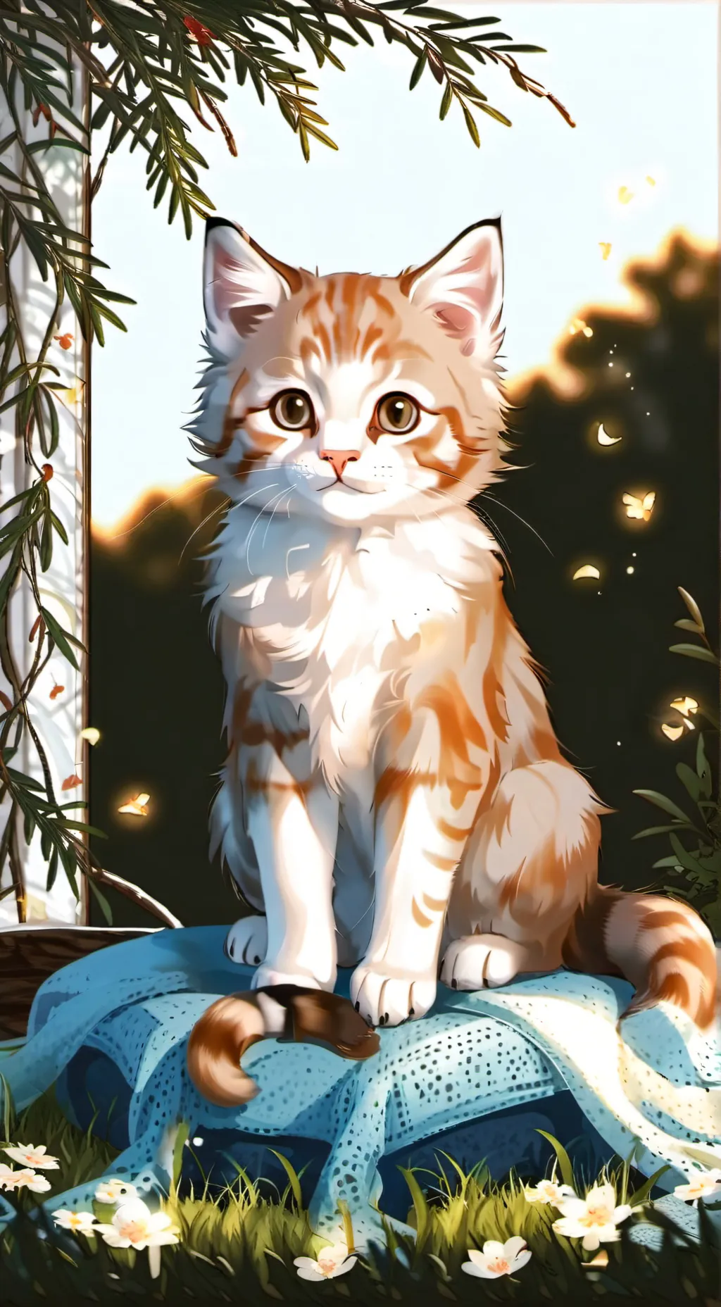 ai character: cueva de gatos background